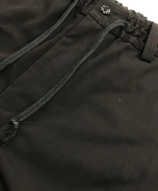 サルエルスラックス　s'yte サイズ3 ポリレーヨン　黒　ヨウジヤマモト サルエルスラックス s'yte サイズ3 ポリレーヨン 黒 ヨウジヤマモト