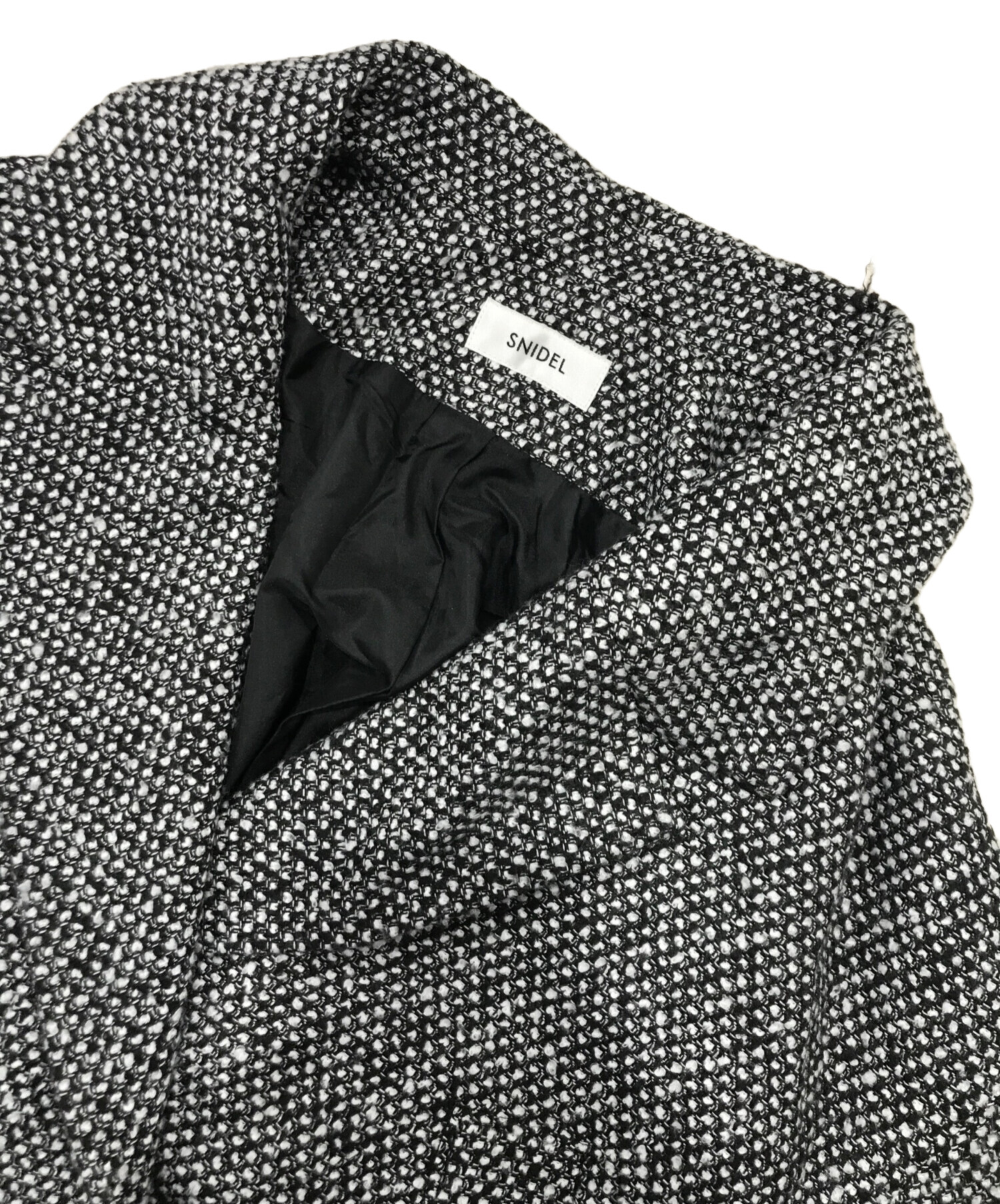 中古・古着通販】Snidel (スナイデル) ショートブルゾン グレー サイズ