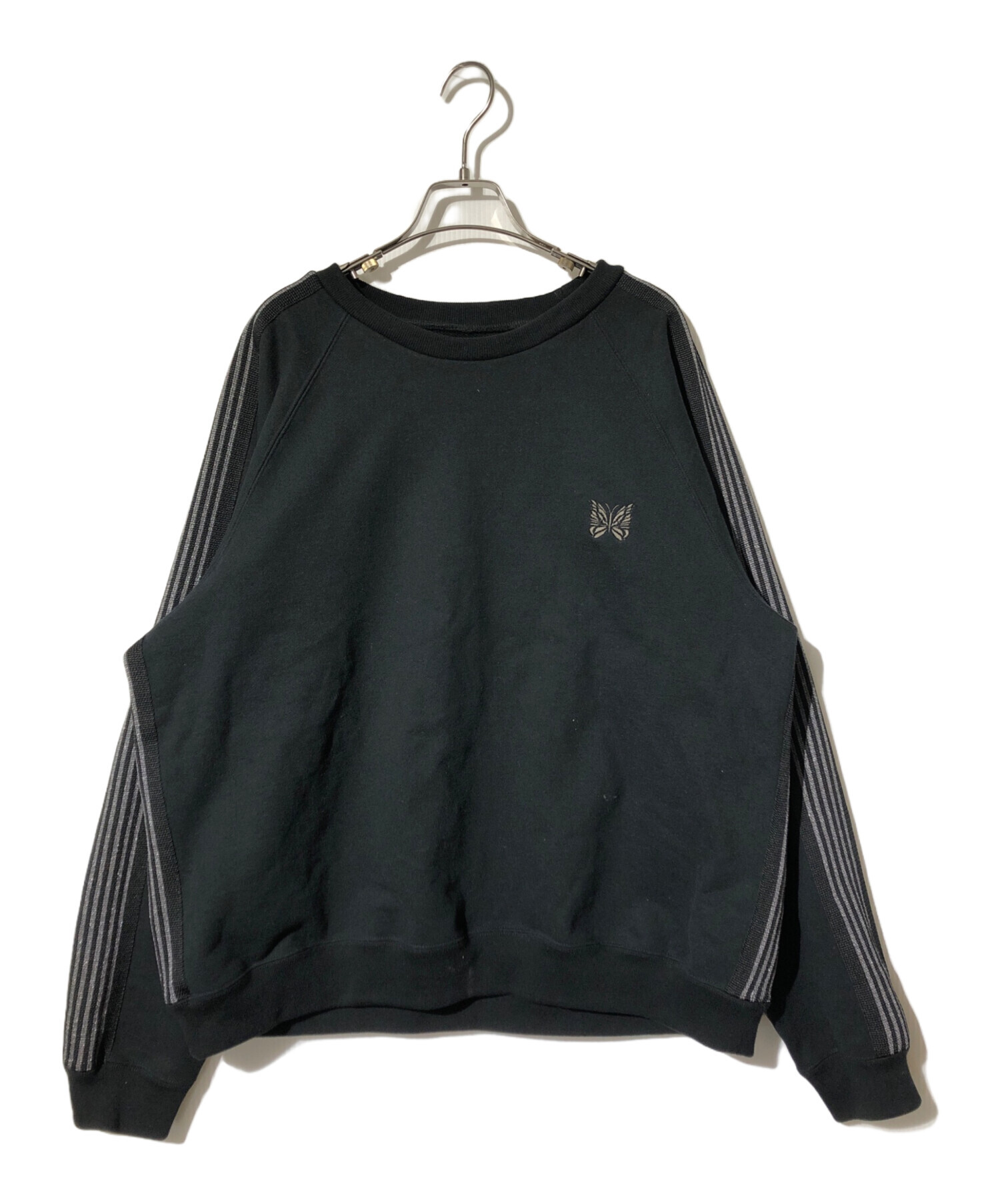 Needles 黒トレーナー Lサイズ