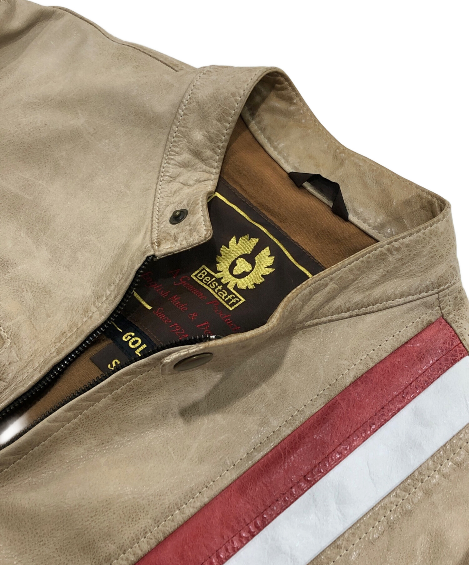 中古・古着通販】BELSTAFF (ベルスタッフ) レザーライダースジャケット