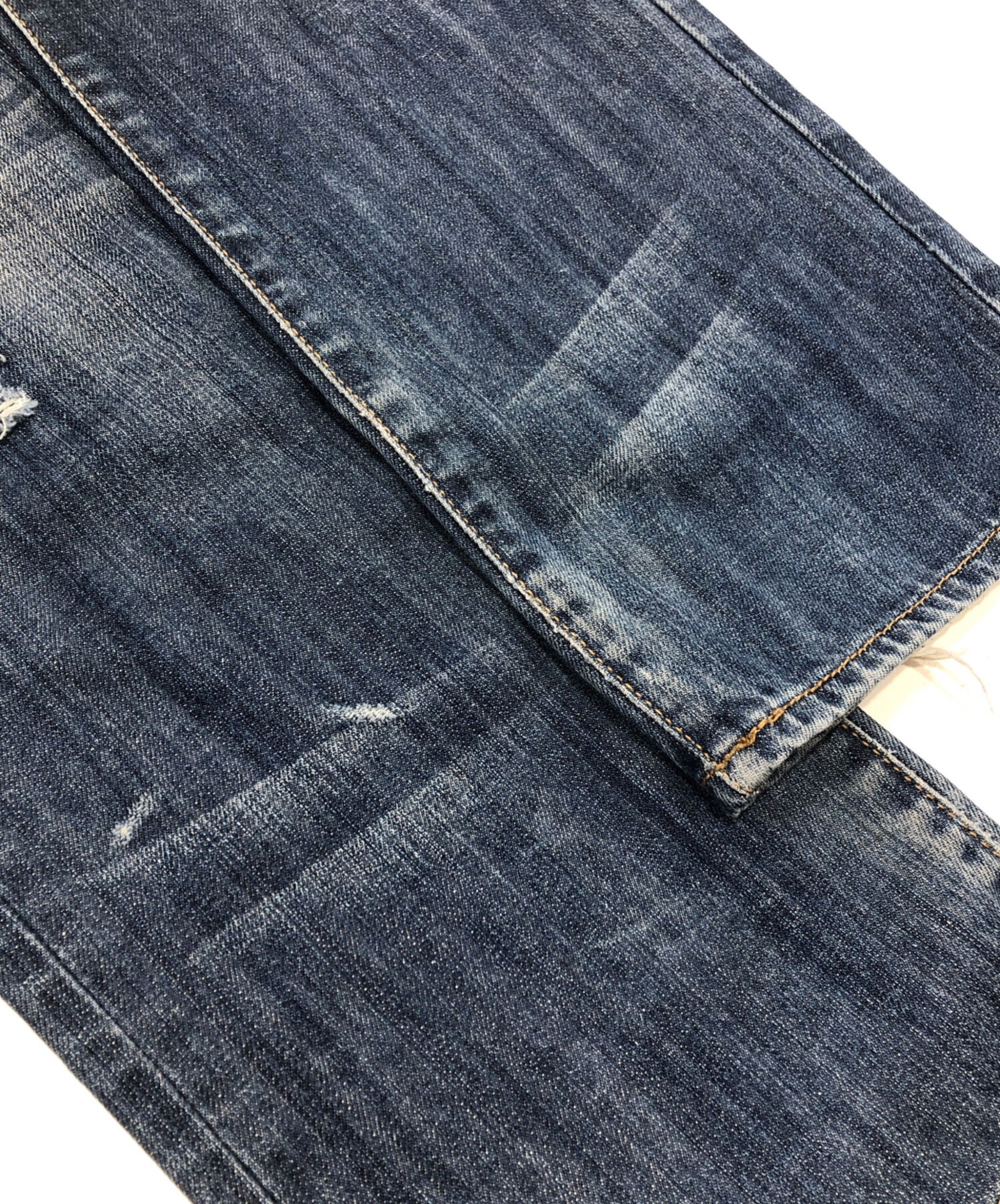 新品未使用　エンポリオアルマーニ　デニムパンツ　タグあり EMPORIO ARMANI - エンポリオアルマーニ Jude Sexy Fit ダメージ加工