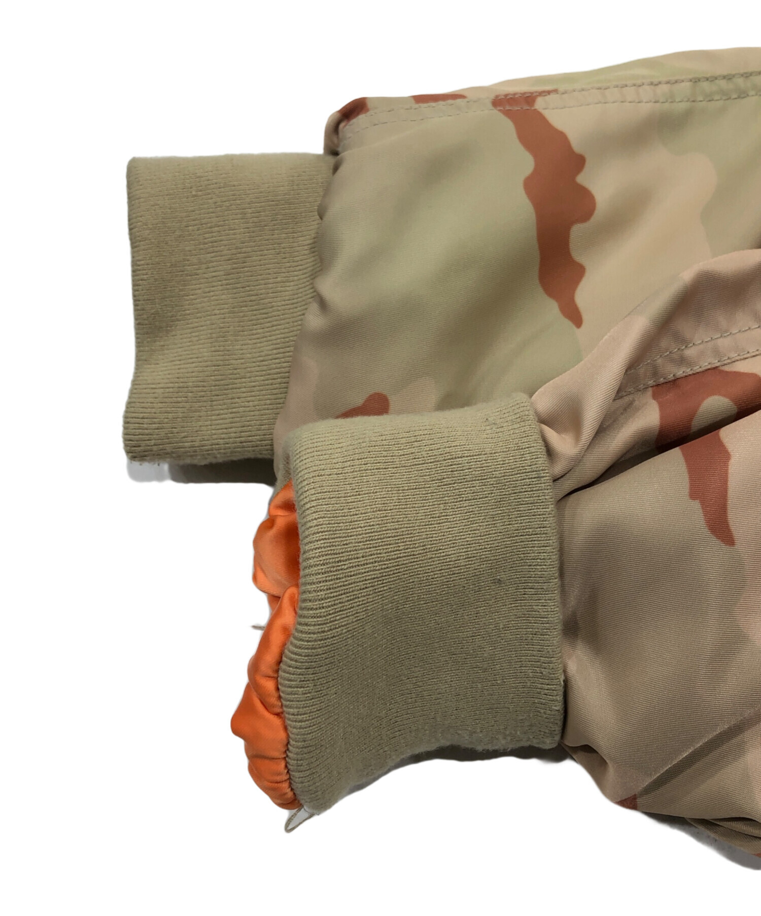 中古・古着通販】HUF (ハフ) N2B JACKET DESERT CAMO オレンジ サイズ 