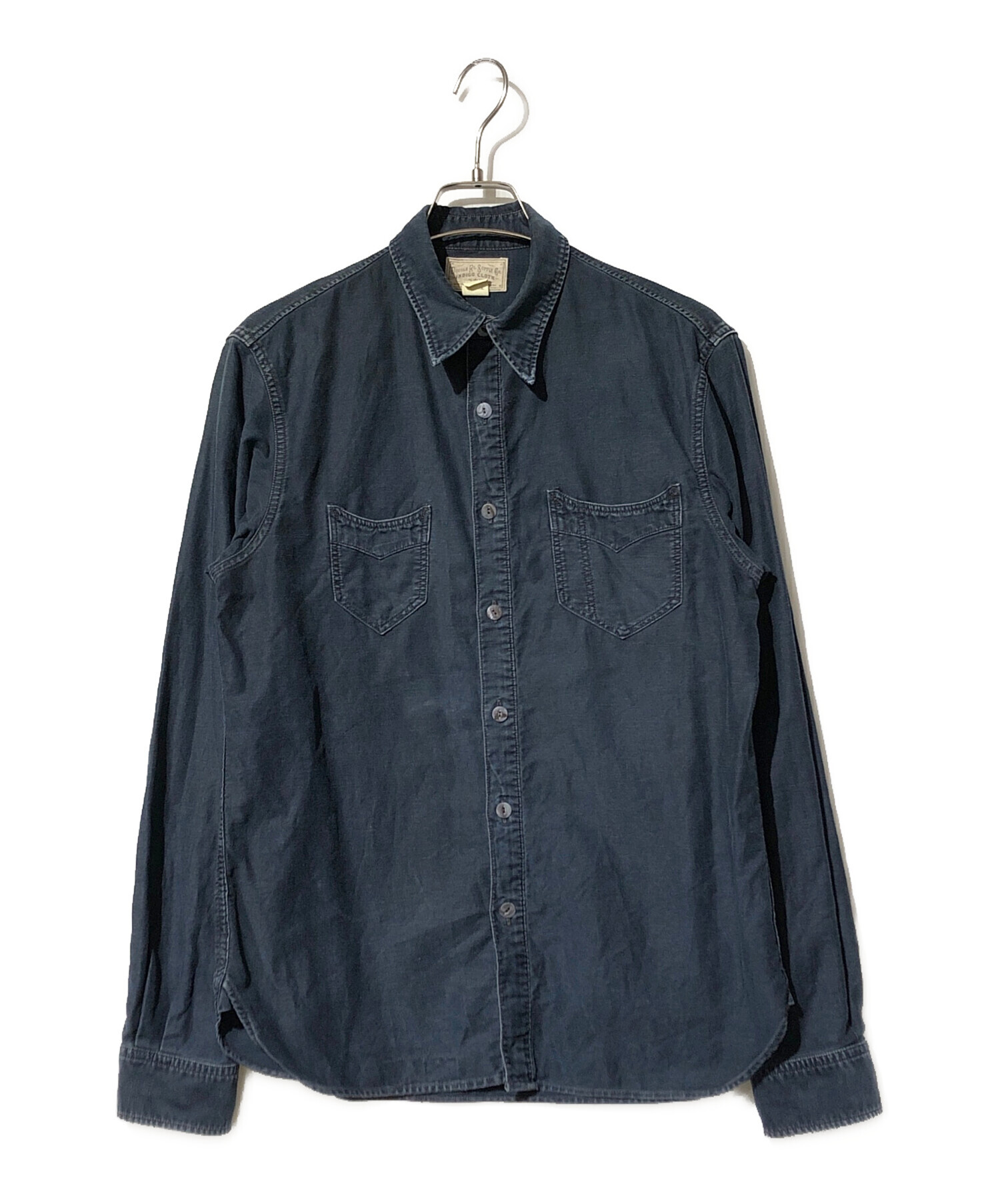 中古・古着通販】RRL (ダブルアールエル) シャツ ネイビー サイズ:S 