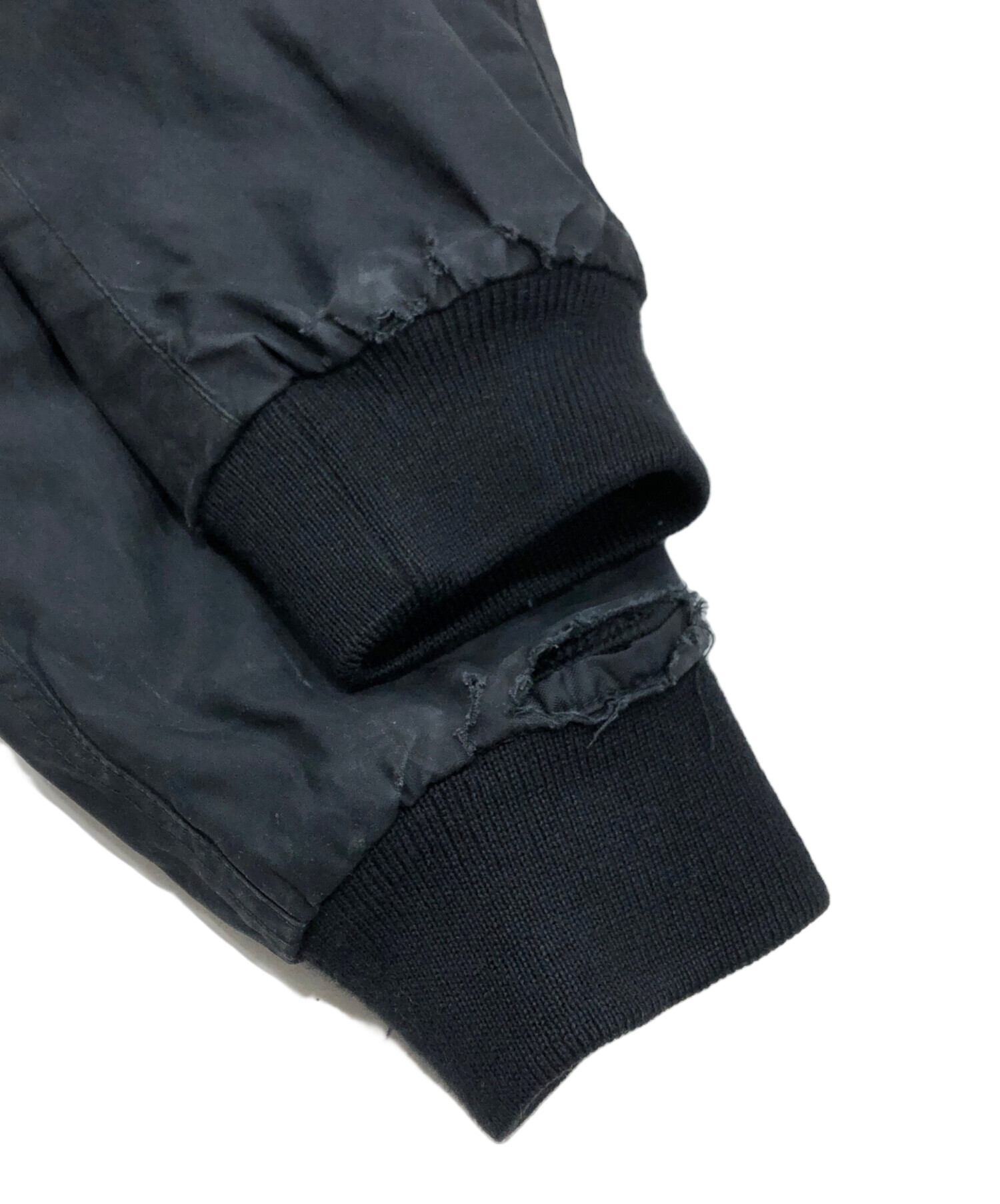 中古・古着通販】Barbour (バブアー) フライトジャケット ブラック