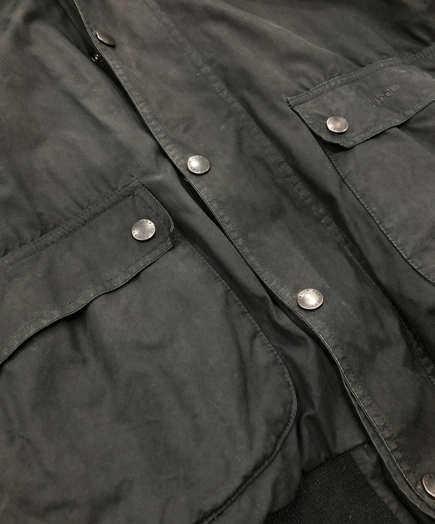 中古・古着通販】Barbour (バブアー) フライトジャケット ブラック