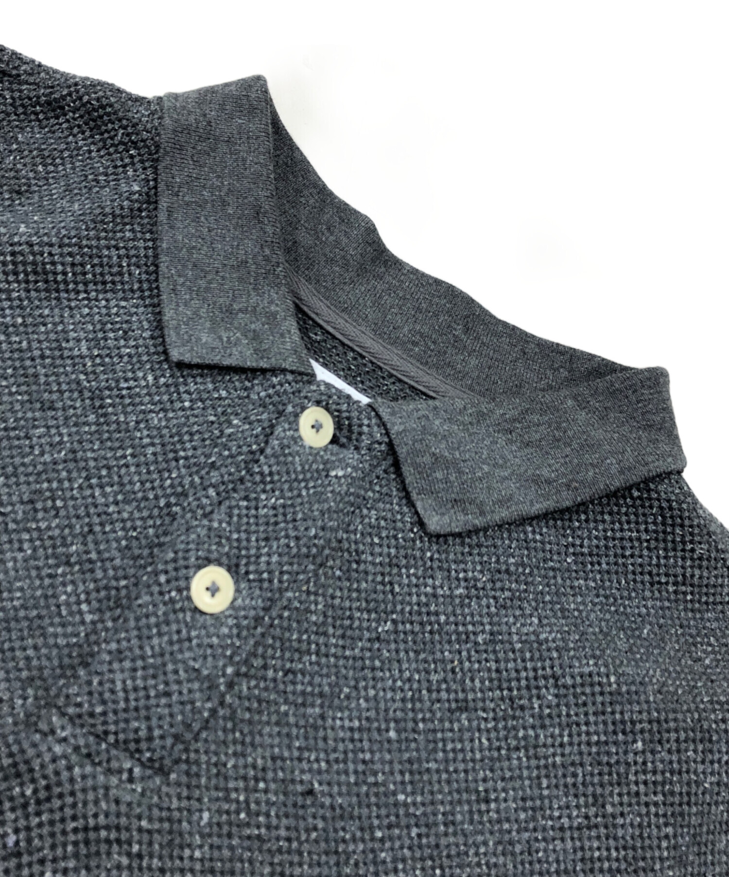 中古・古着通販】cornier (コルニエ) SILK NEP HEAVY MOSS STITCH POLO