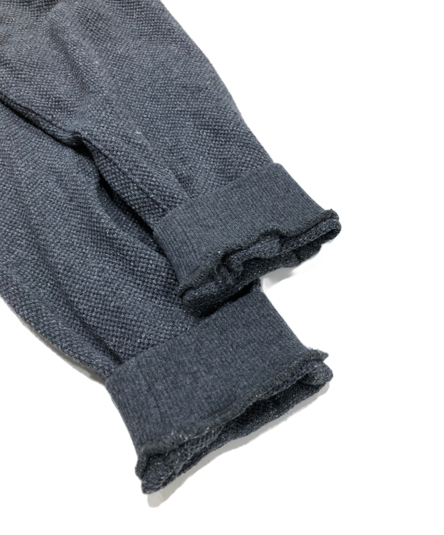 中古・古着通販】cornier (コルニエ) SILK NEP HEAVY MOSS STITCH POLO 