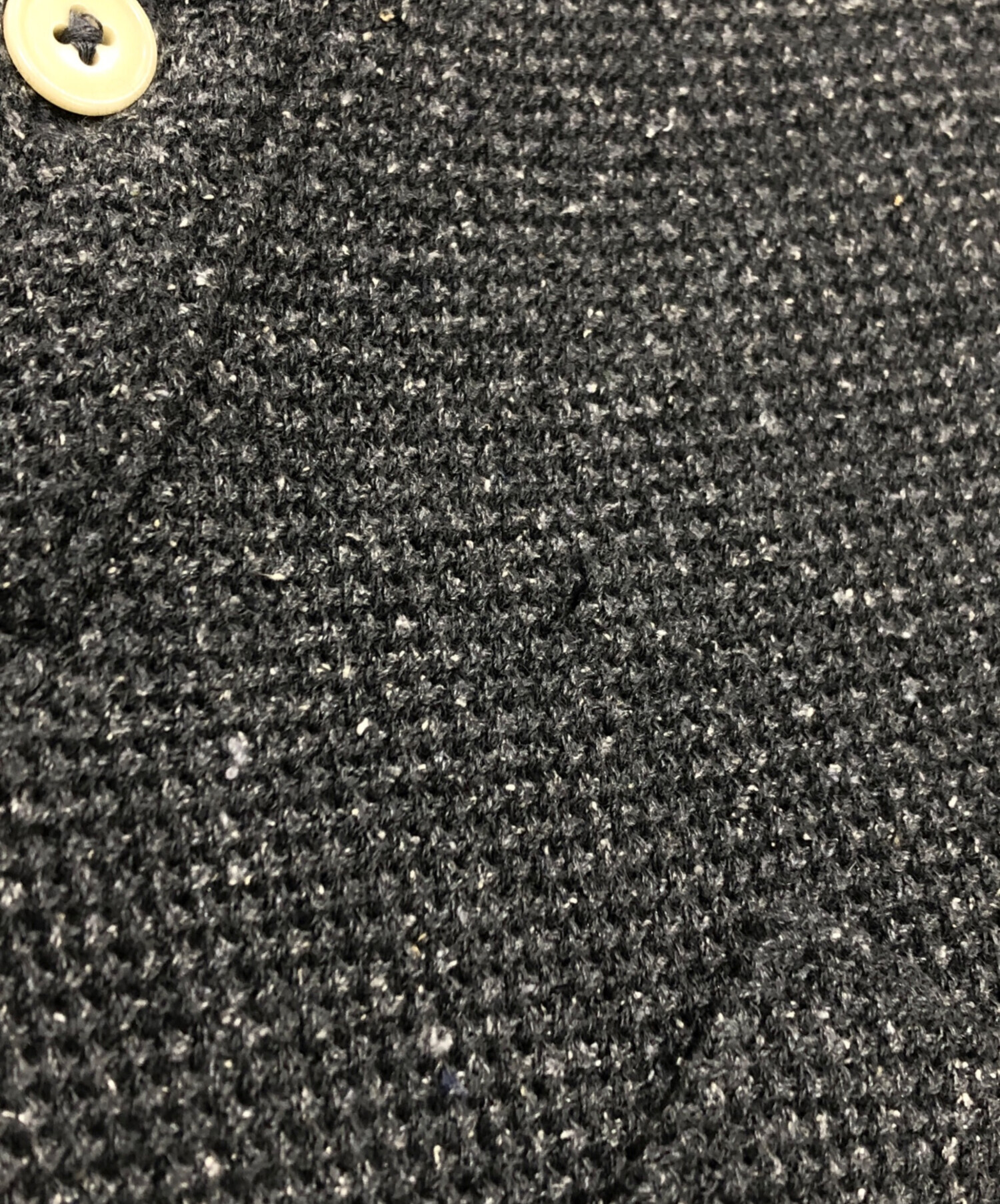 中古・古着通販】cornier (コルニエ) SILK NEP HEAVY MOSS STITCH POLO 