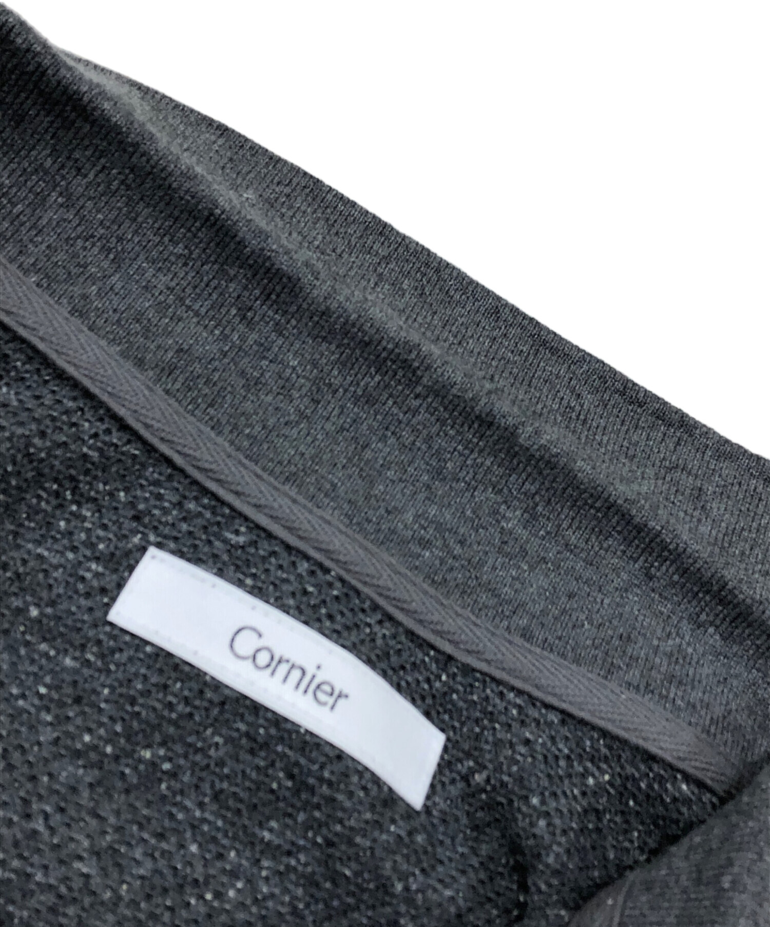 中古・古着通販】cornier (コルニエ) SILK NEP HEAVY MOSS STITCH POLO
