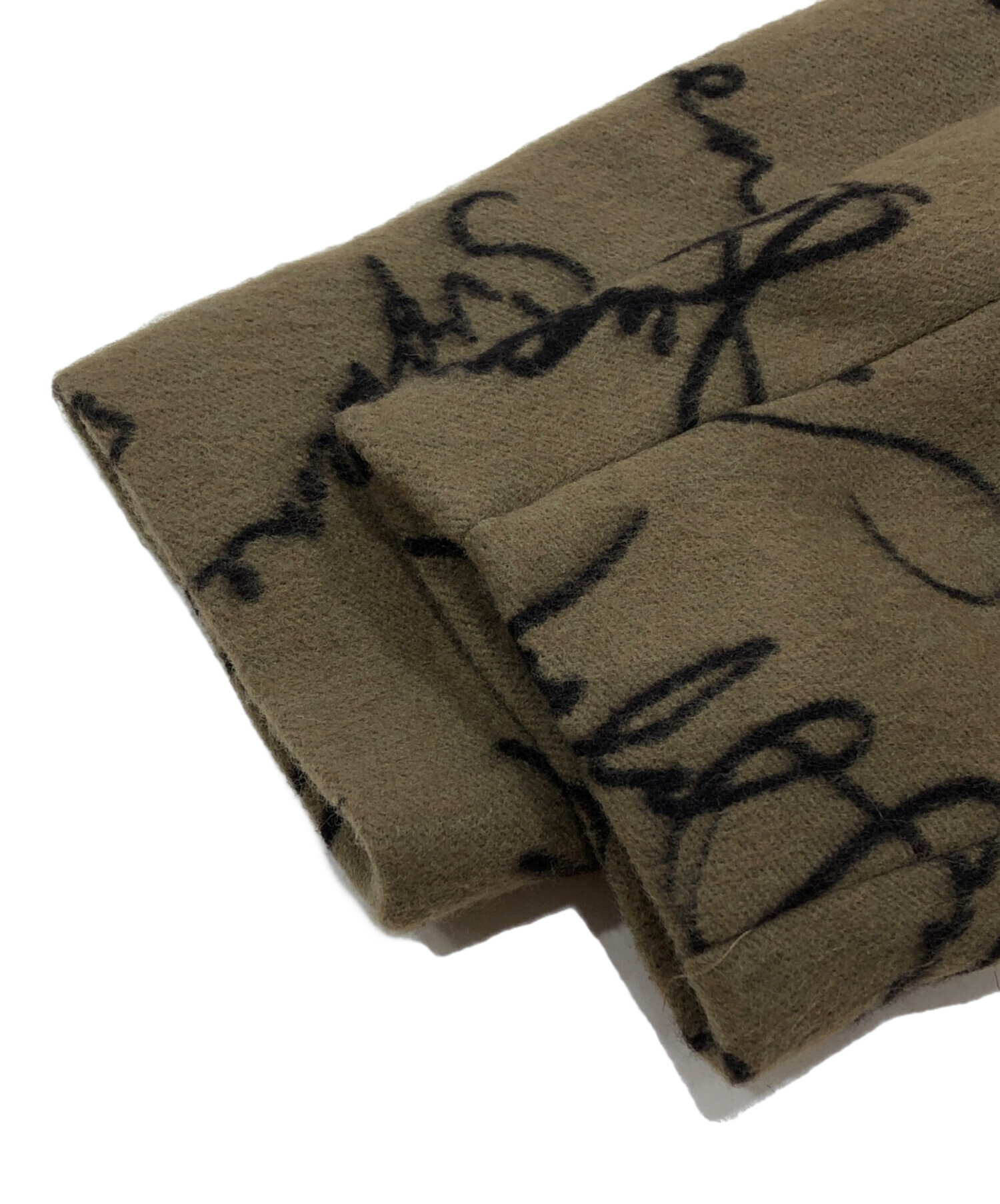 中古・古着通販】SUPREME (シュプリーム) Script Logos Wool Overcoat