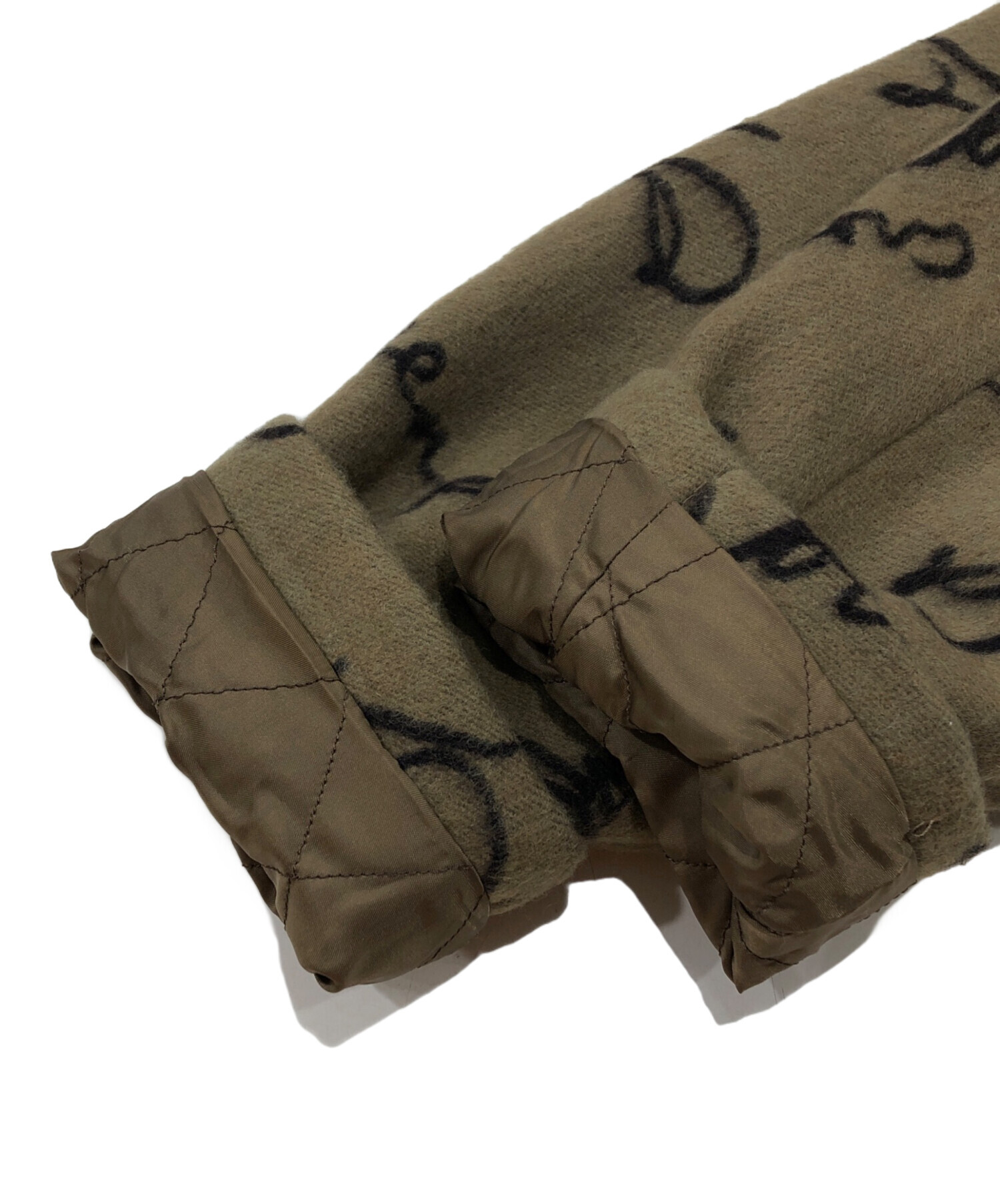 中古・古着通販】SUPREME (シュプリーム) Script Logos Wool Overcoat