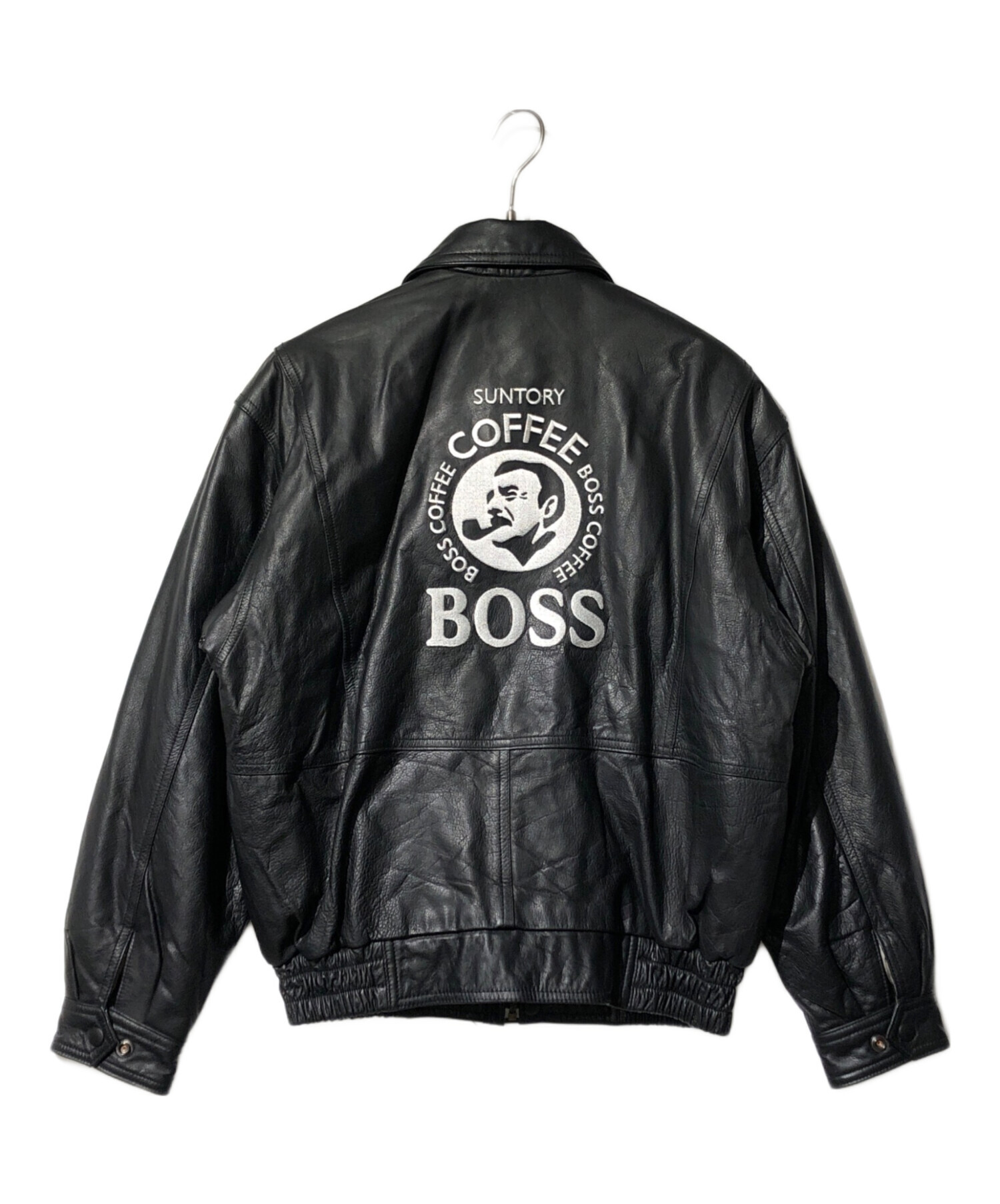 SUNTORY BOSS A-2レザージャケット サイズM 中古・古着通販】Suntory original design (サントリーオリジナル