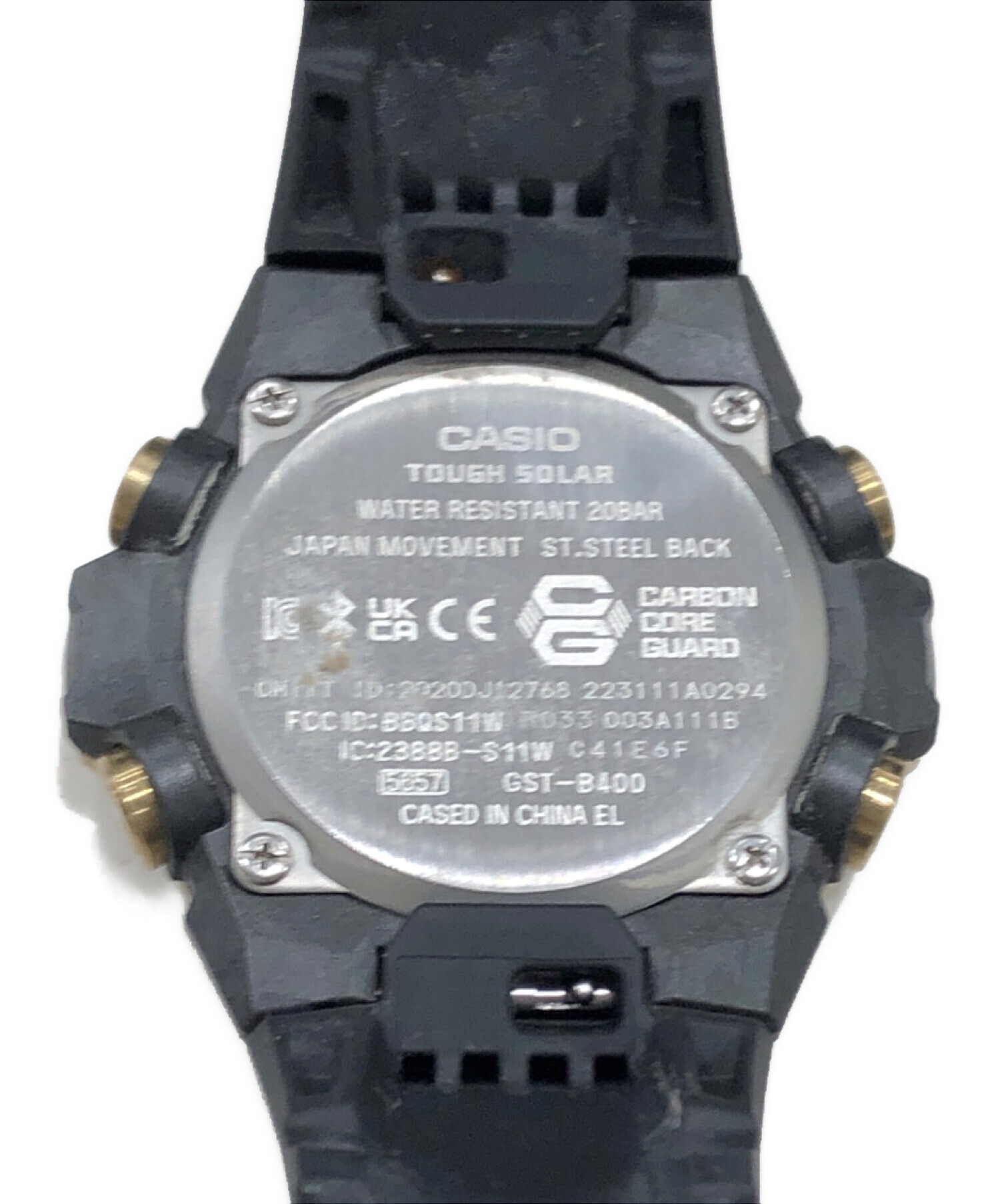 中古・古着通販】CASIO (カシオ) リストウォッチ/G-SHOCK GST-B400 