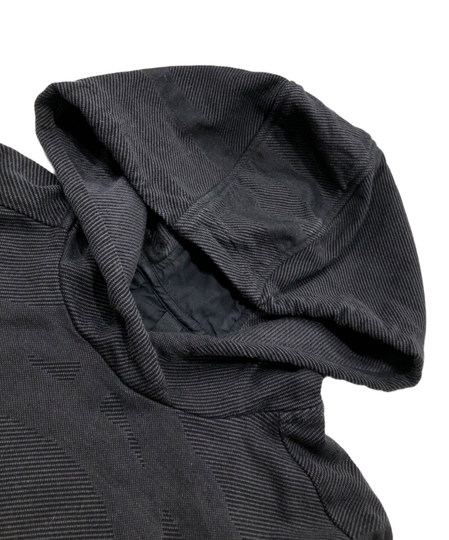 中古・古着通販】BYBORRE (バイボレ) ジャガードニットフーディ