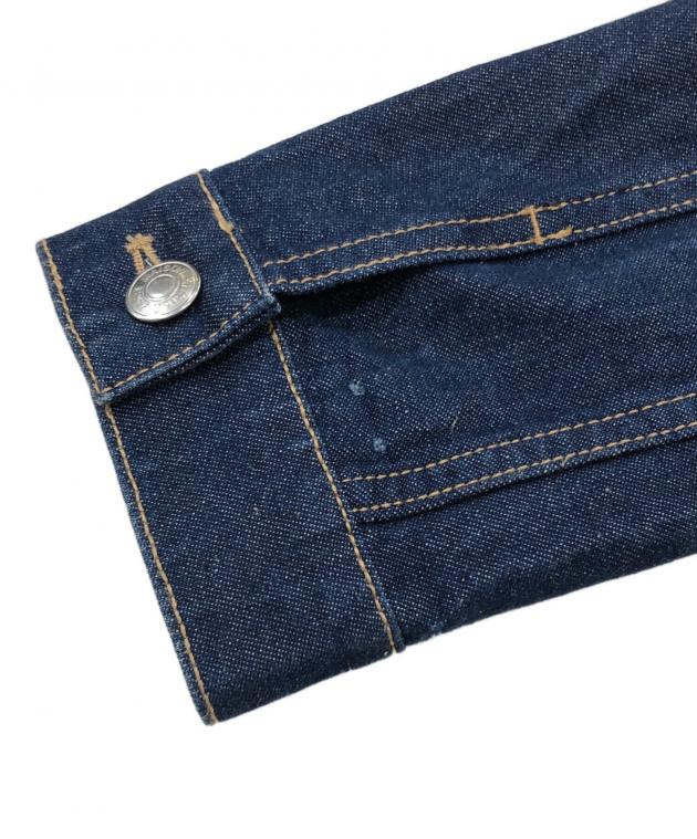 中古・古着通販】maison kitsune (メゾンキツネ) TRUCKER DENIM JACKET