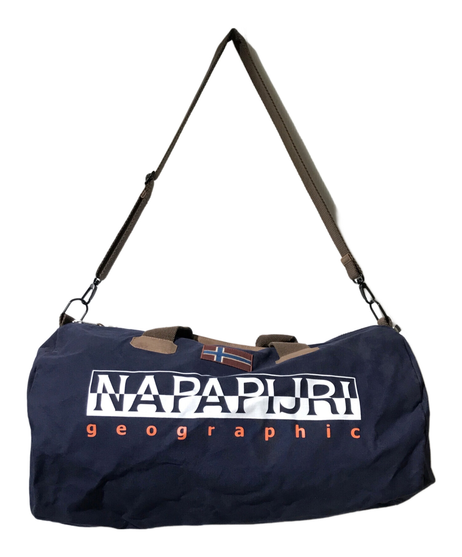 Napapijri ナパピリ　ボストンバック 中古・古着通販】NAPAPIJRI (ナパピリ) ボストンバッグ ネイビー