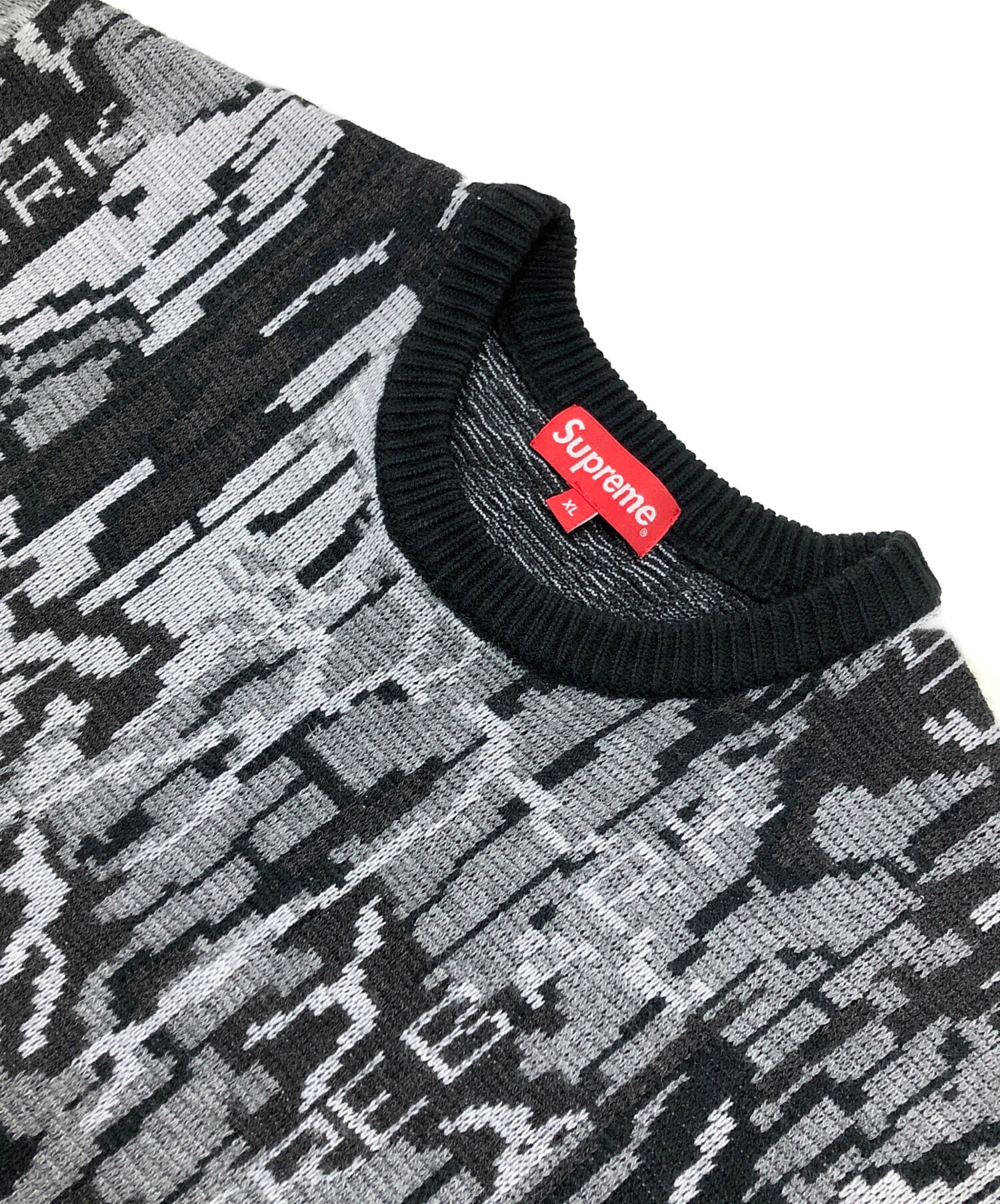 中古・古着通販】SUPREME (シュプリーム) Trebark Camo Sweater グレー