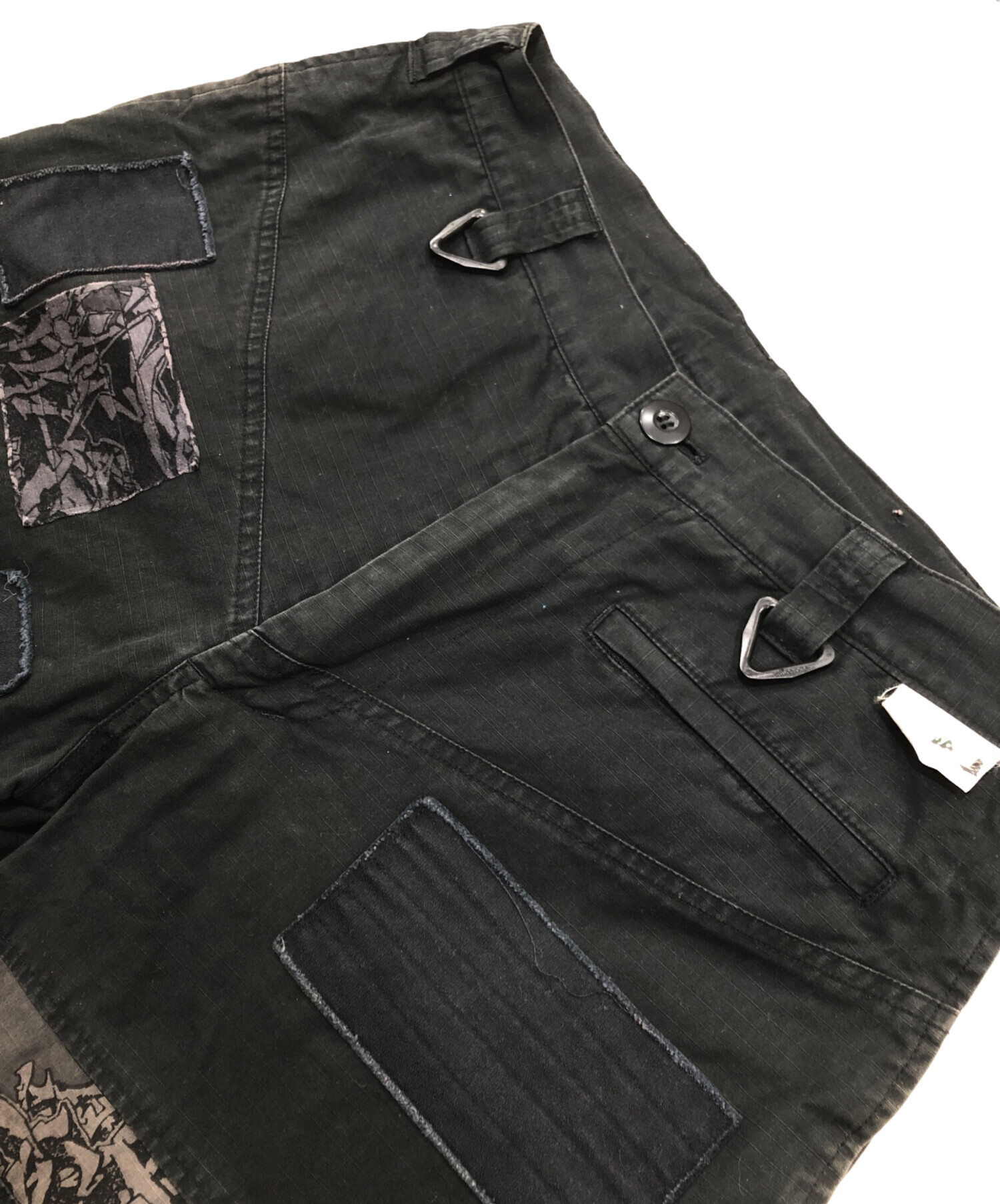 中古・古着通販】UNDERCOVER (アンダーカバー) パッチワークショーツ
