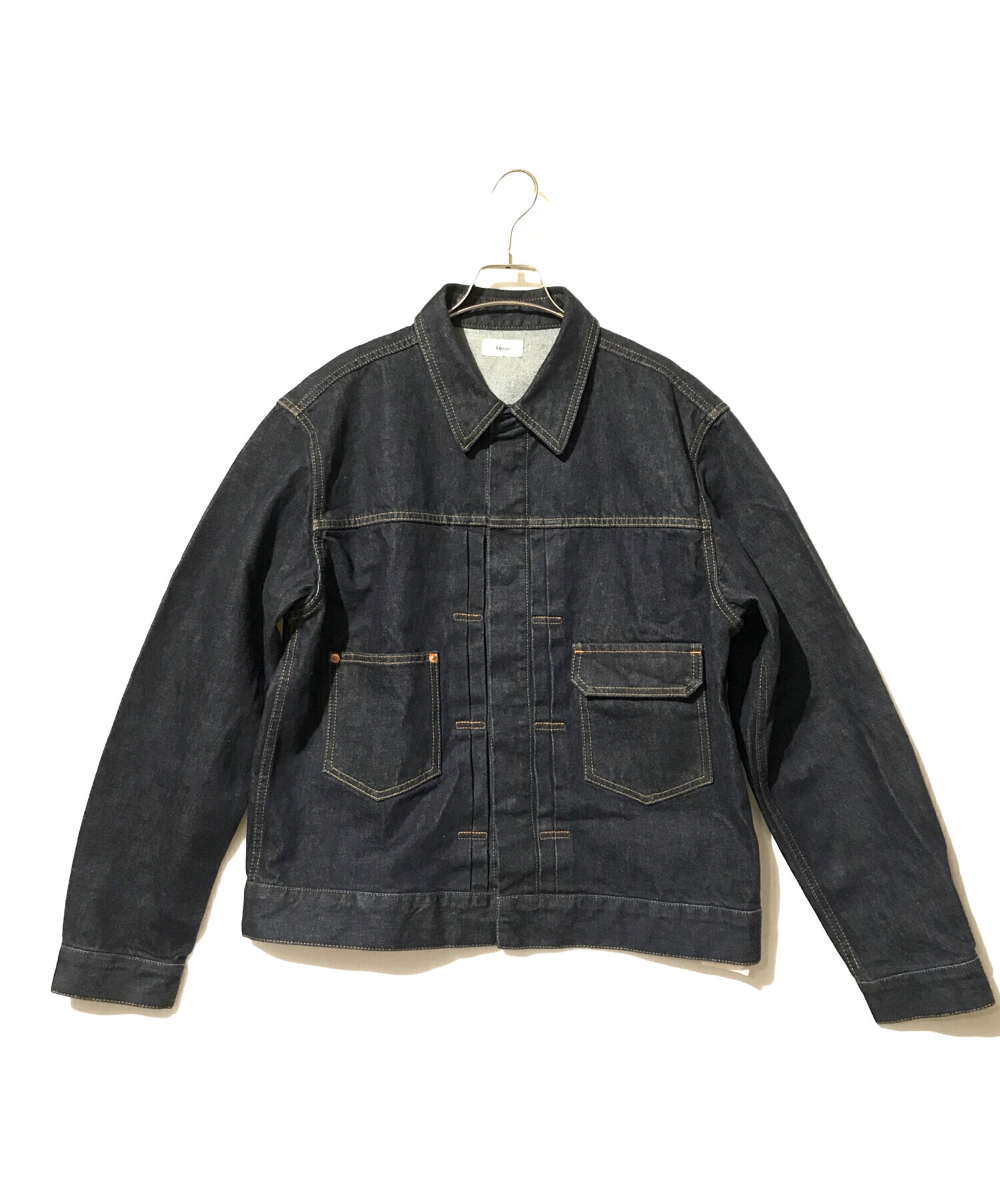 Allege ONE WASH DENIM BLOUSON サイズ3 中古・古着通販】ALLEGE (アレッジ) One Wash Denim Blouson