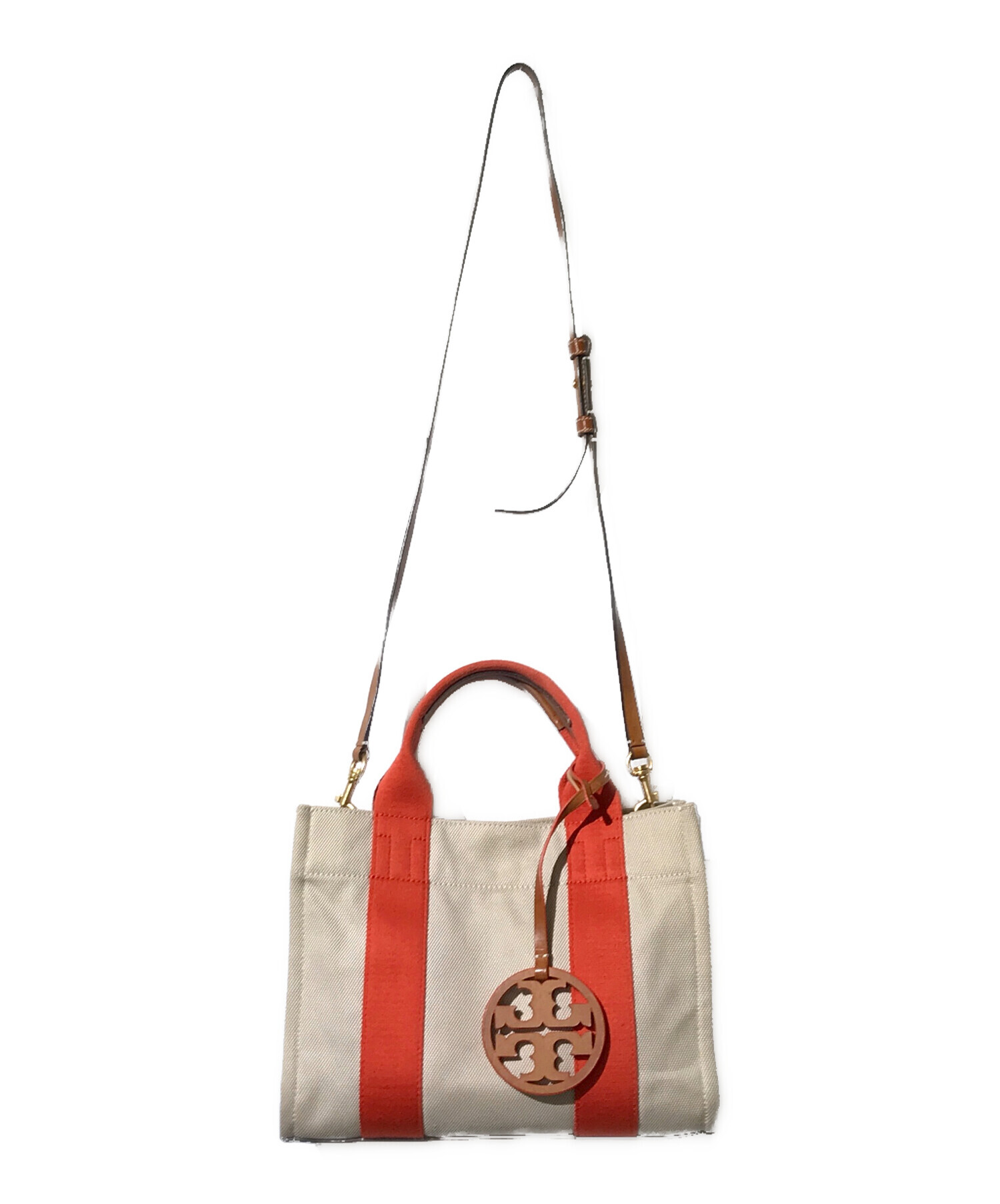 中古・古着通販】TORY BURCH (トリーバーチ) MILLER CANVAS TOTE 