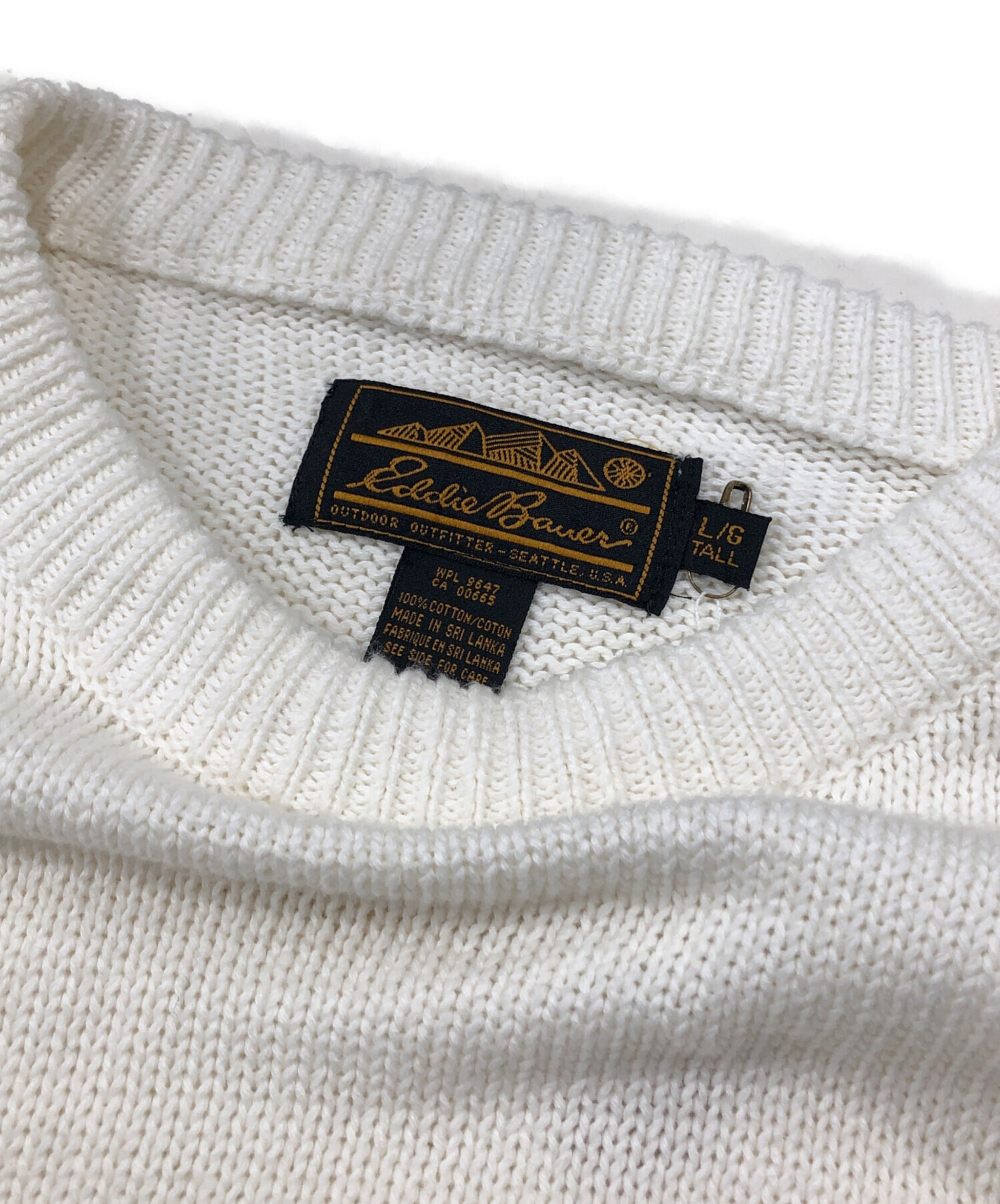 中古・古着通販】Eddie Bauer (エディーバウアー) コットンニット