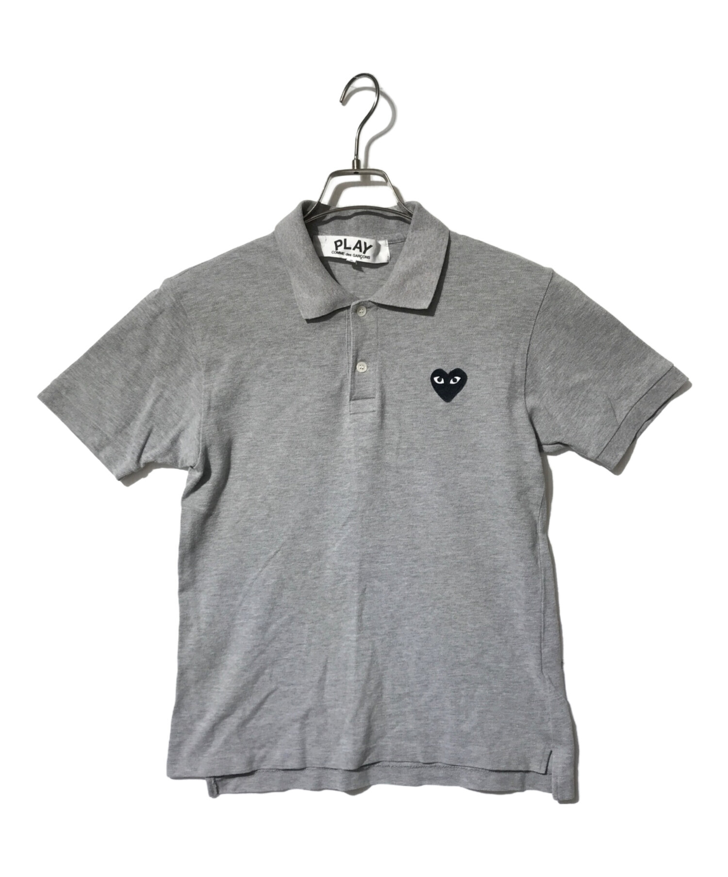 PLAY COMME des GARÇONS ポロシャツ グレー S