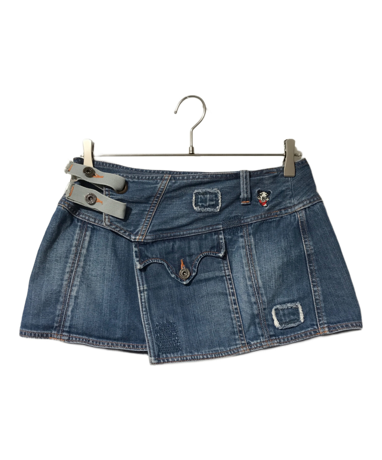 中古・古着通販】DIESEL (ディーゼル) デニムラップスカート