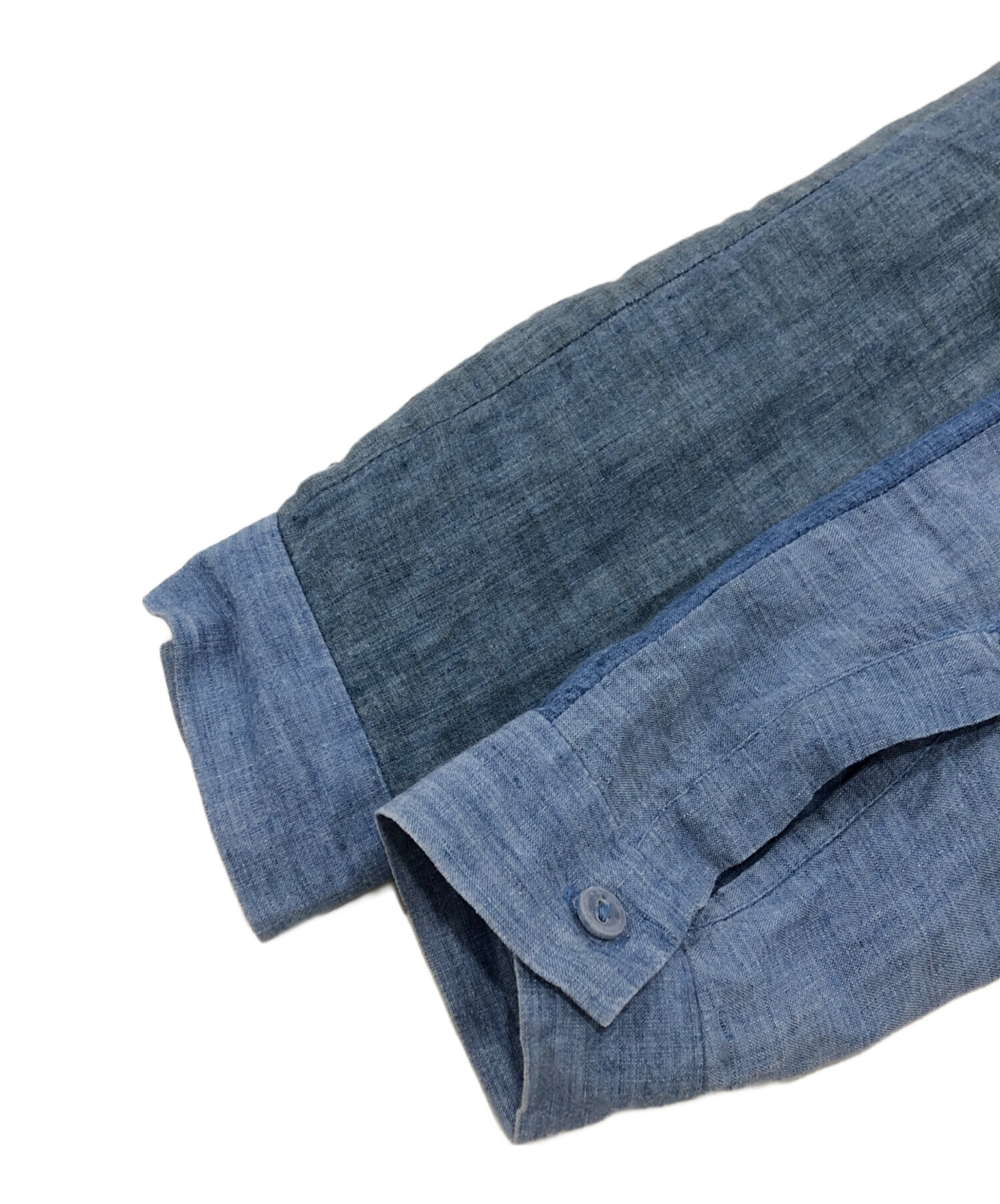 中古・古着通販】FRANK LEDER (フランクリーダー) ネップリネンシャツ