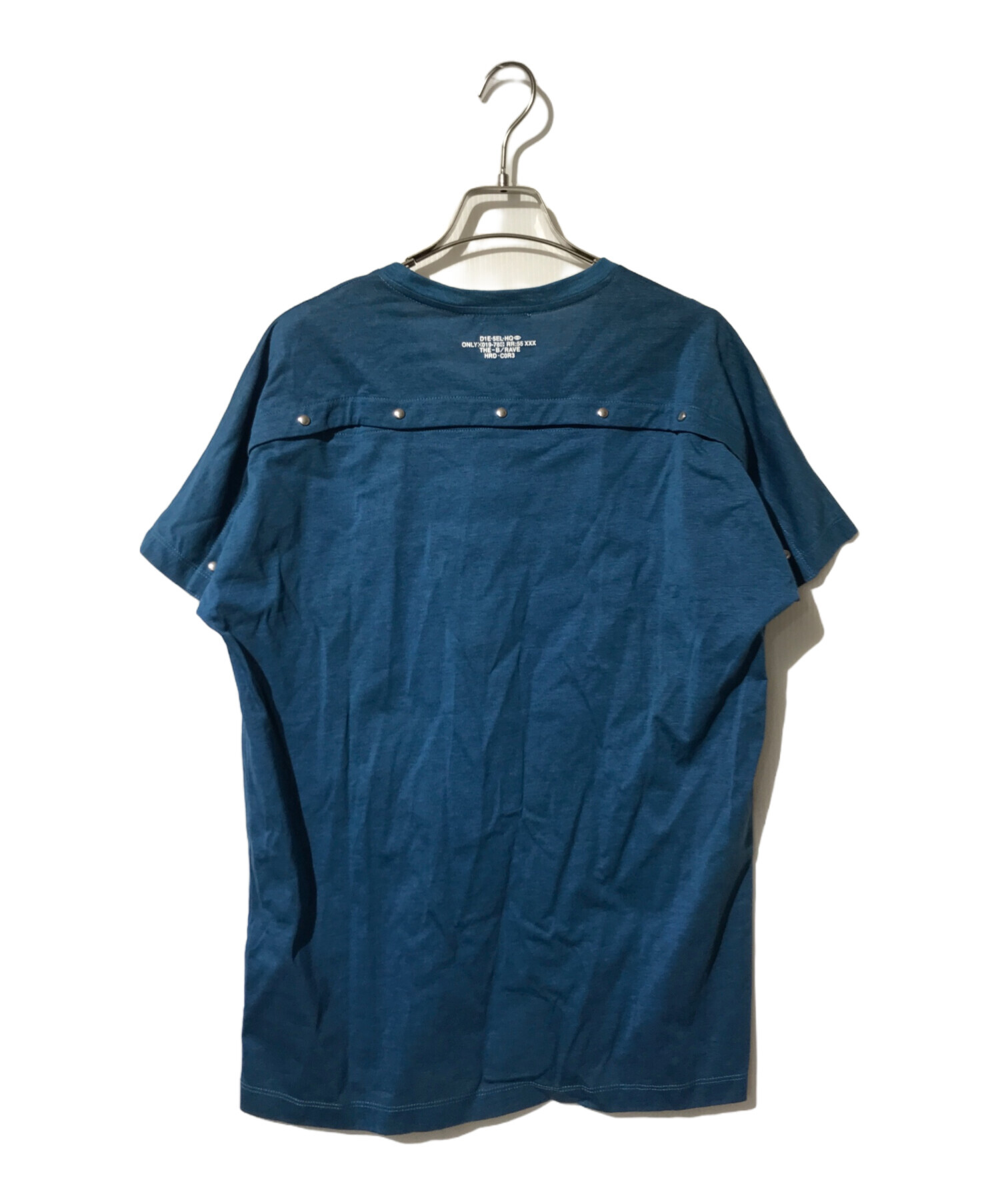 中古・古着通販】DIESEL (ディーゼル) タイガープリント TEE ブルー 
