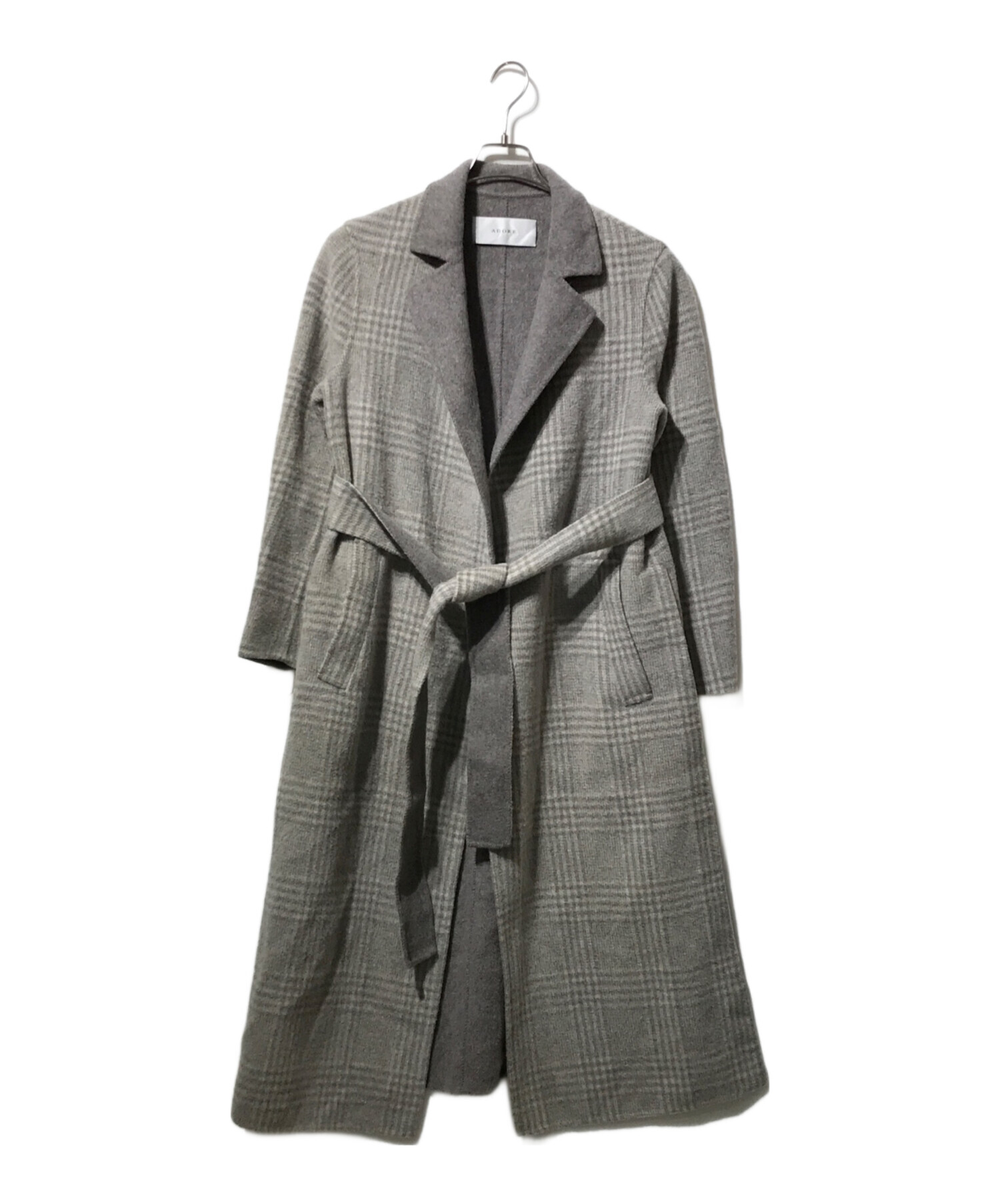 中古・古着通販】ADORE (アドーア) アルパカ混 ラムウール グレン