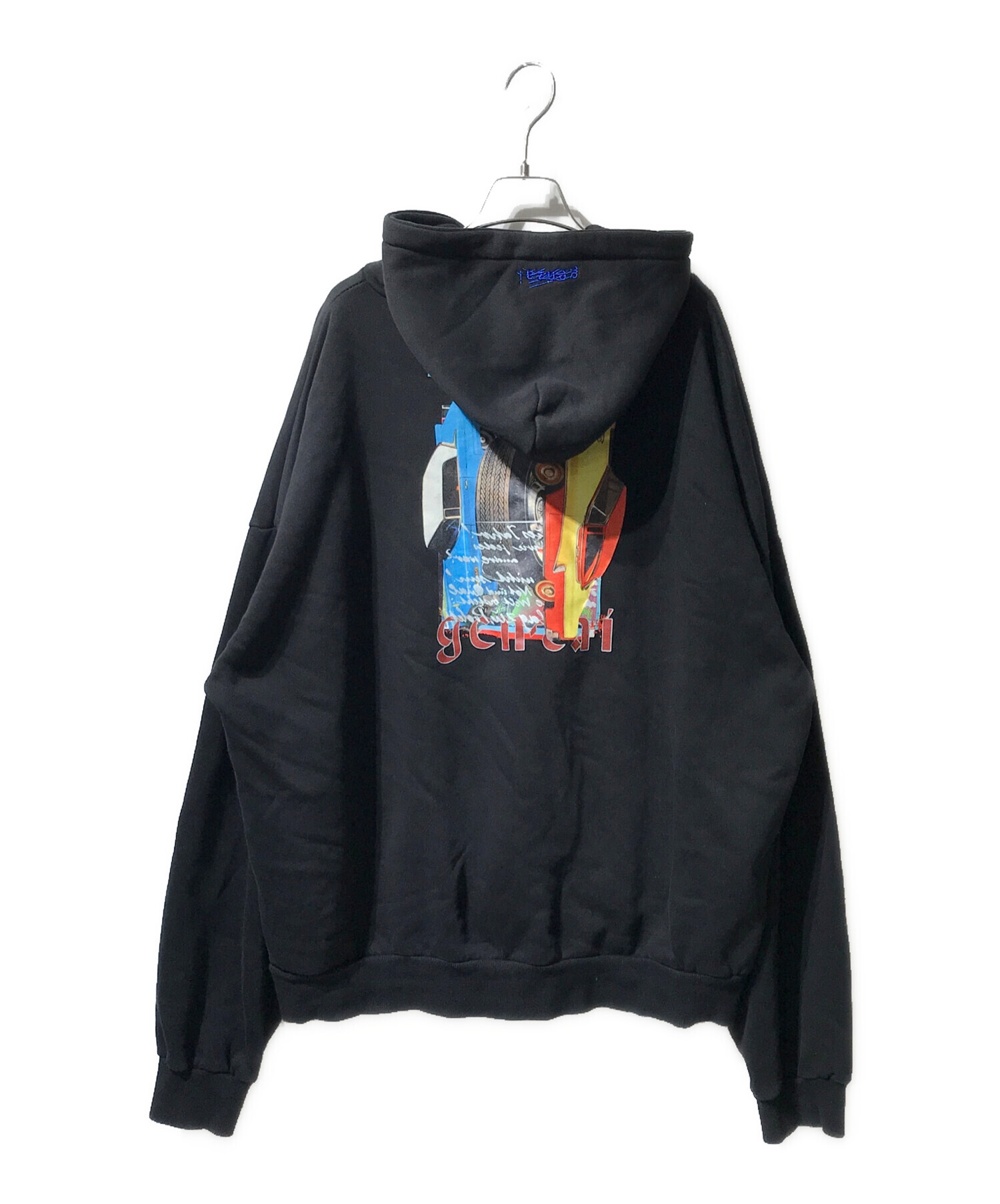 中古・古着通販】genzai (ゲンザイ) Tomogui Hoodie ブラック サイズ 