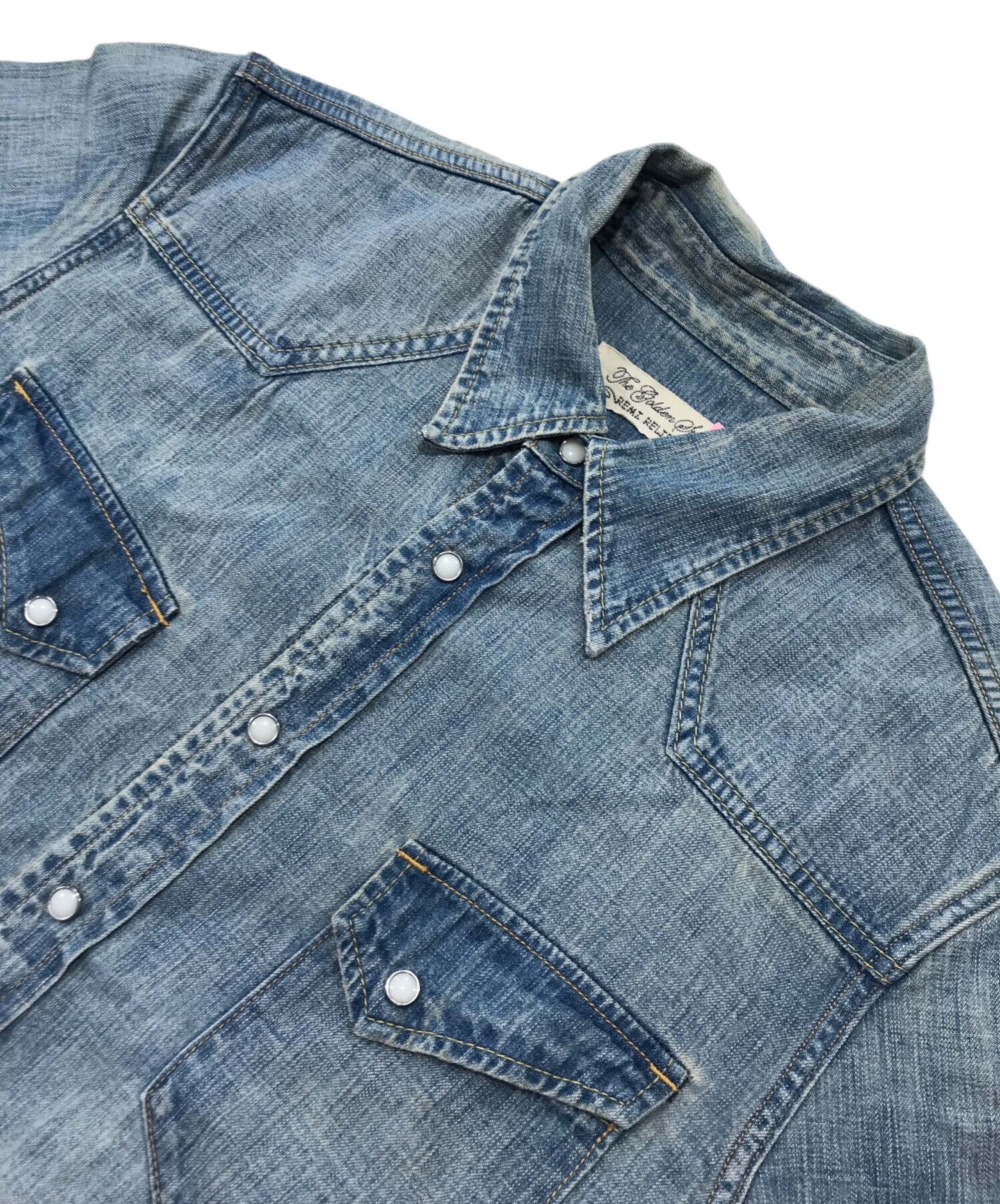 中古・古着通販】REMI RELIEF (レミレリーフ) デニムシャツ インディゴ
