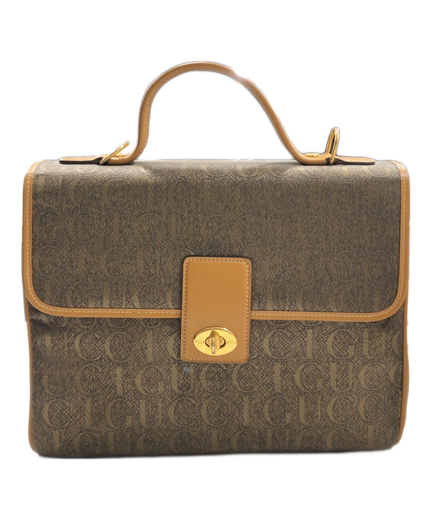 中古・古着通販】GUCCI (グッチ) ブリーフケース ブラウン｜ブランド 