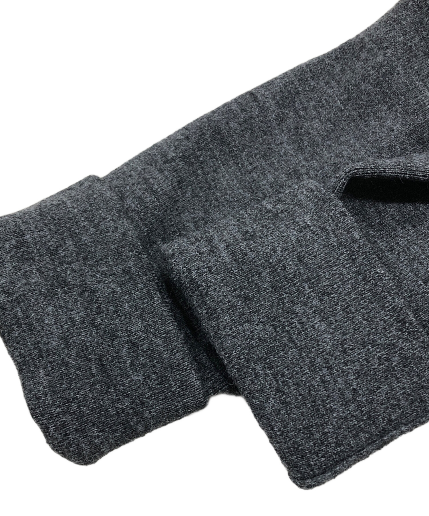 中古・古着通販】Bibiy. (ビビィ) PENELOPE COLLAR KNIT グレー