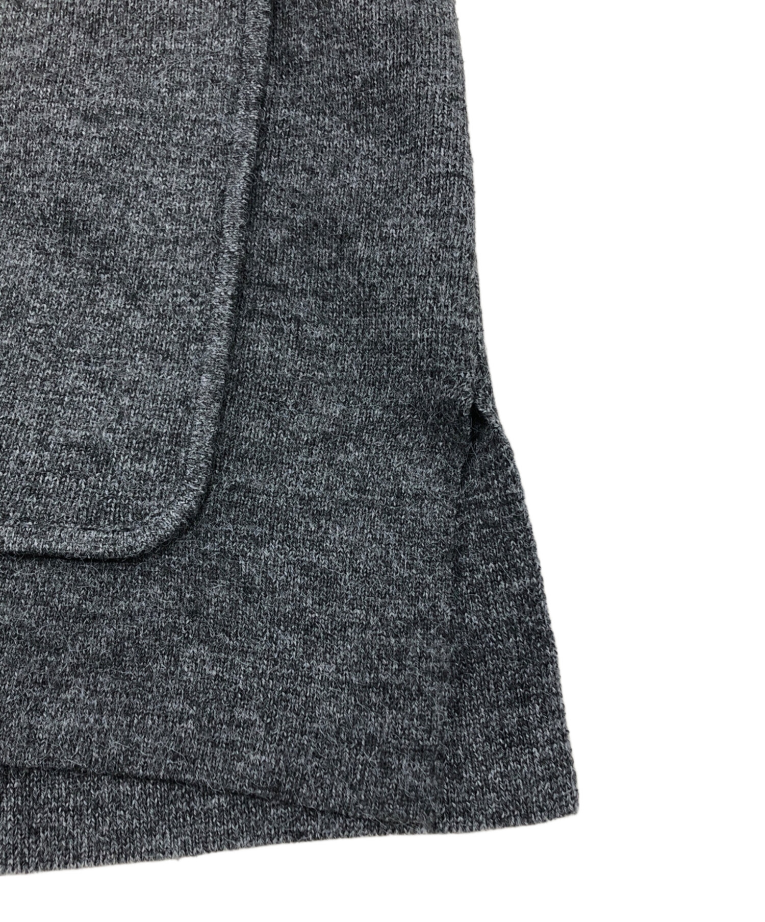 中古・古着通販】Bibiy. (ビビィ) PENELOPE COLLAR KNIT グレー