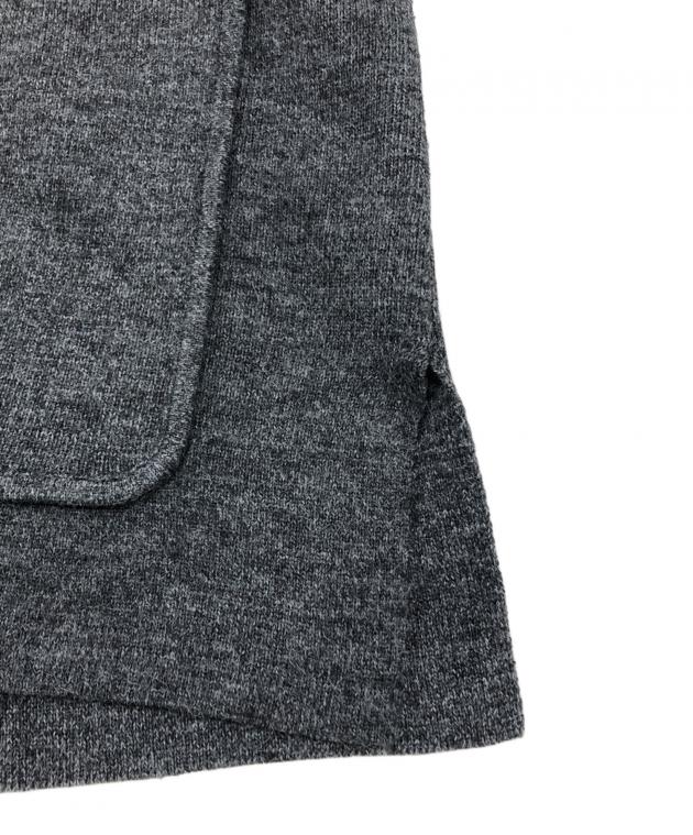 中古・古着通販】Bibiy. (ビビィ) PENELOPE COLLAR KNIT グレー サイズ