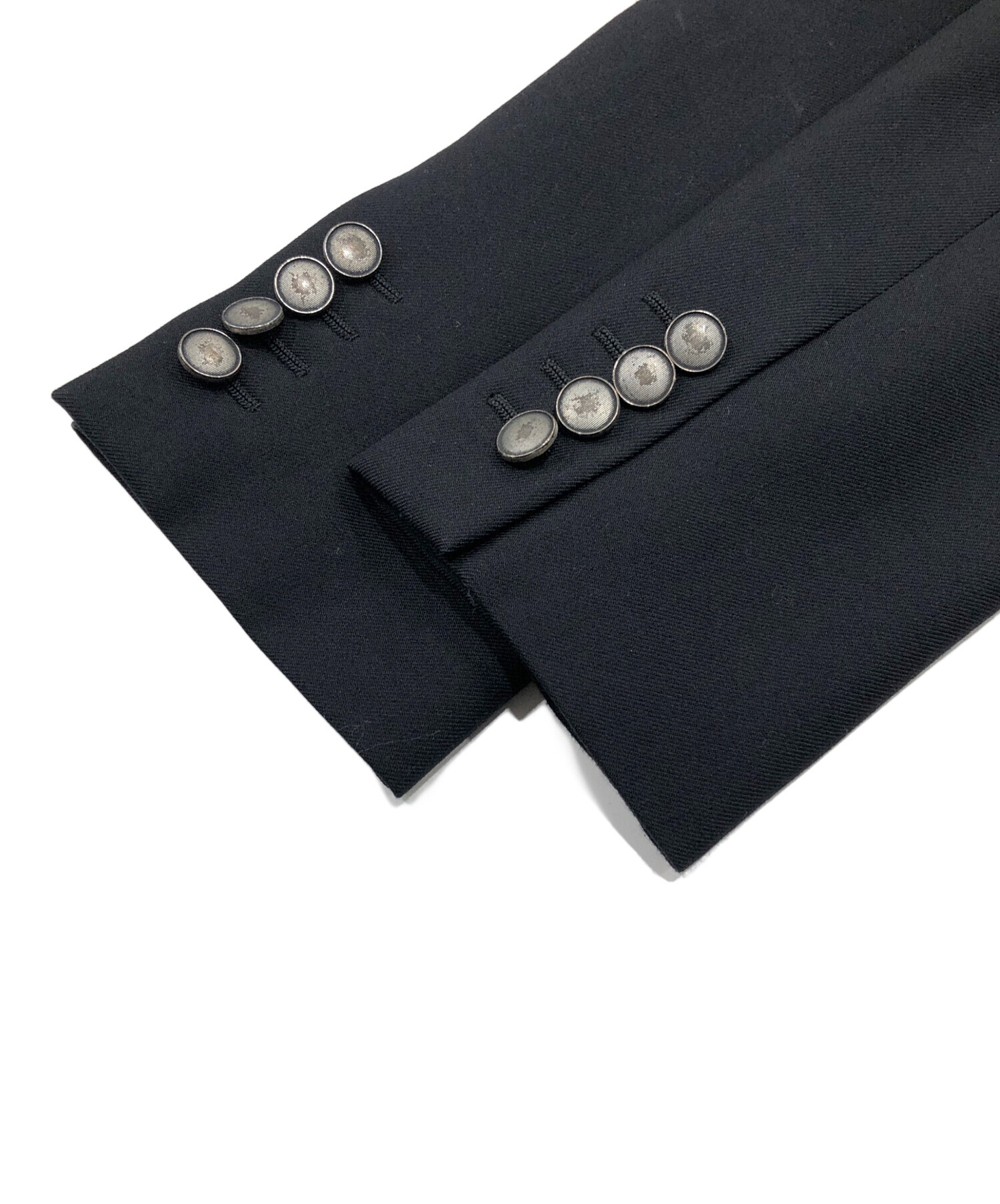 saint laurent paris 2Bテーラードジャケット 中古・古着通販】Saint Laurent Paris (サンローランパリ) 2Bウール