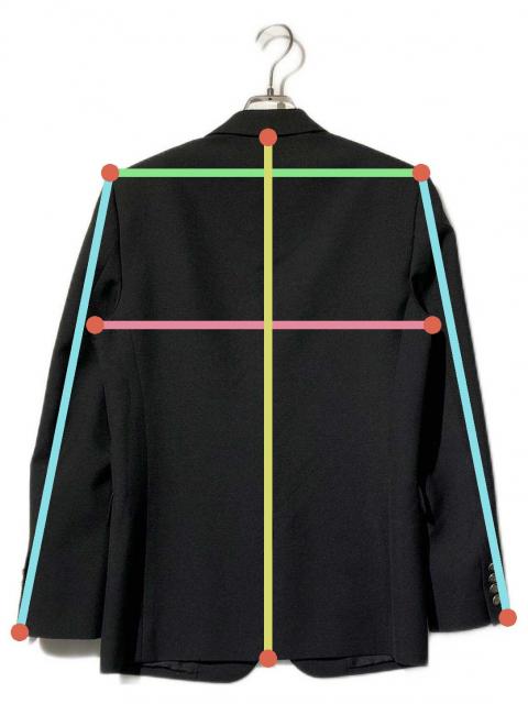 中古・古着通販】Saint Laurent Paris (サンローランパリ) 2Bウール