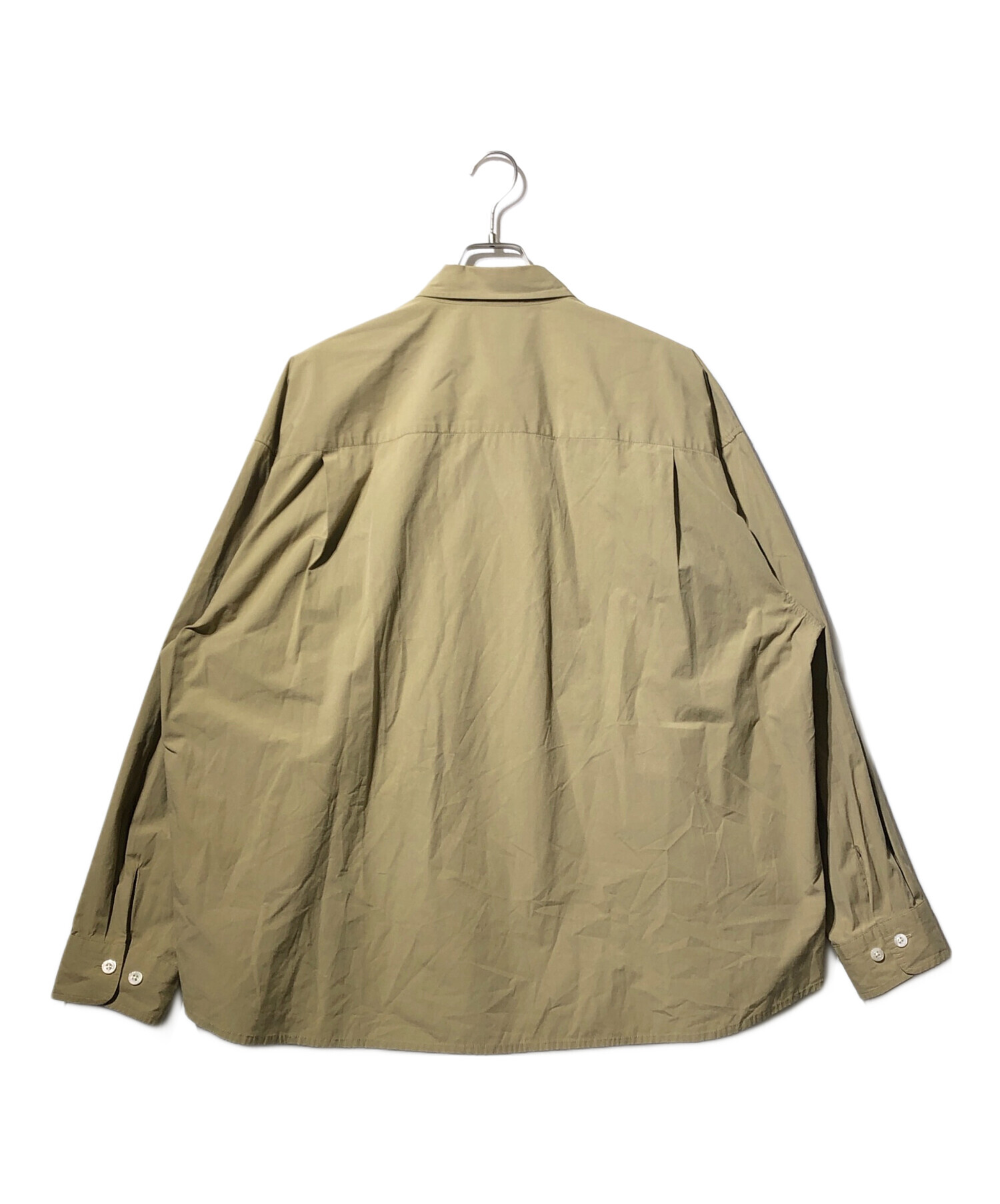 中古・古着通販】KEBOZ (ケボズ) ワークシャツ ベージュ サイズ:L 