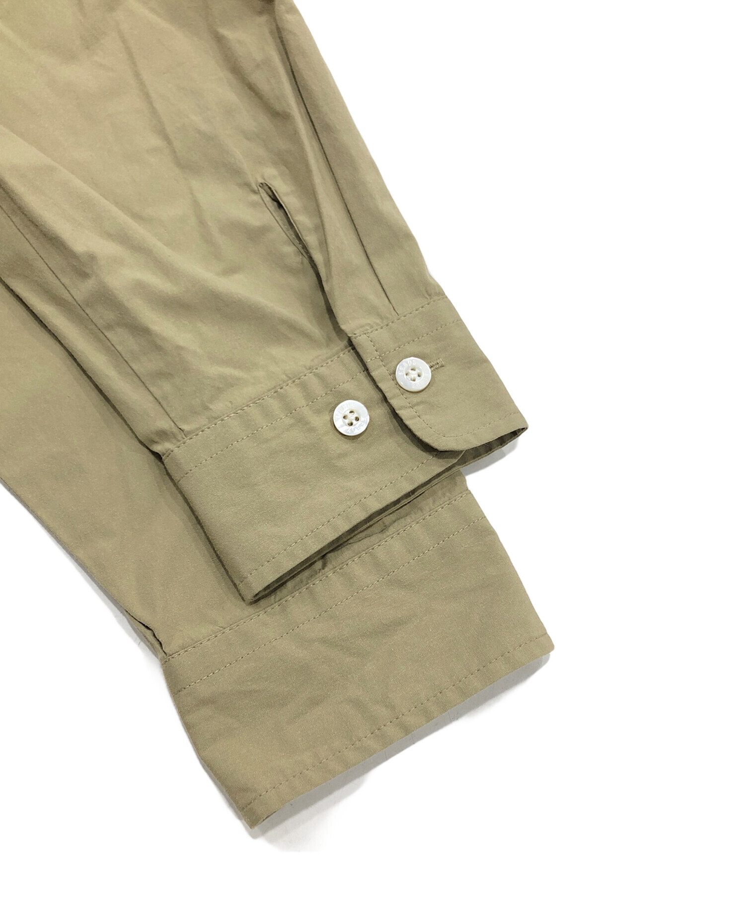 中古・古着通販】KEBOZ (ケボズ) ワークシャツ ベージュ サイズ:L