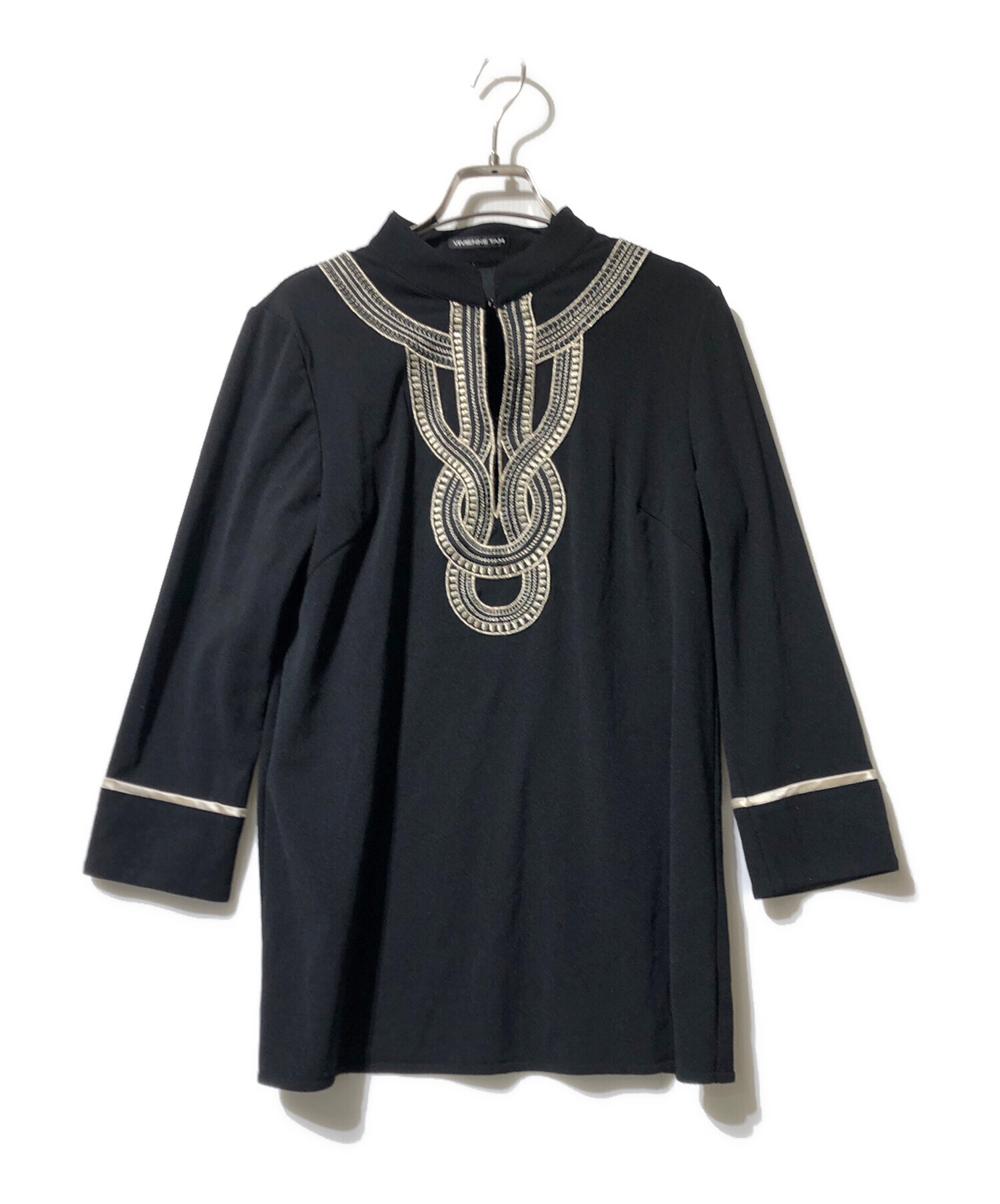 VIVIENNE TAM ヴィヴィアンタム パワーネット チュニック ペイズリー