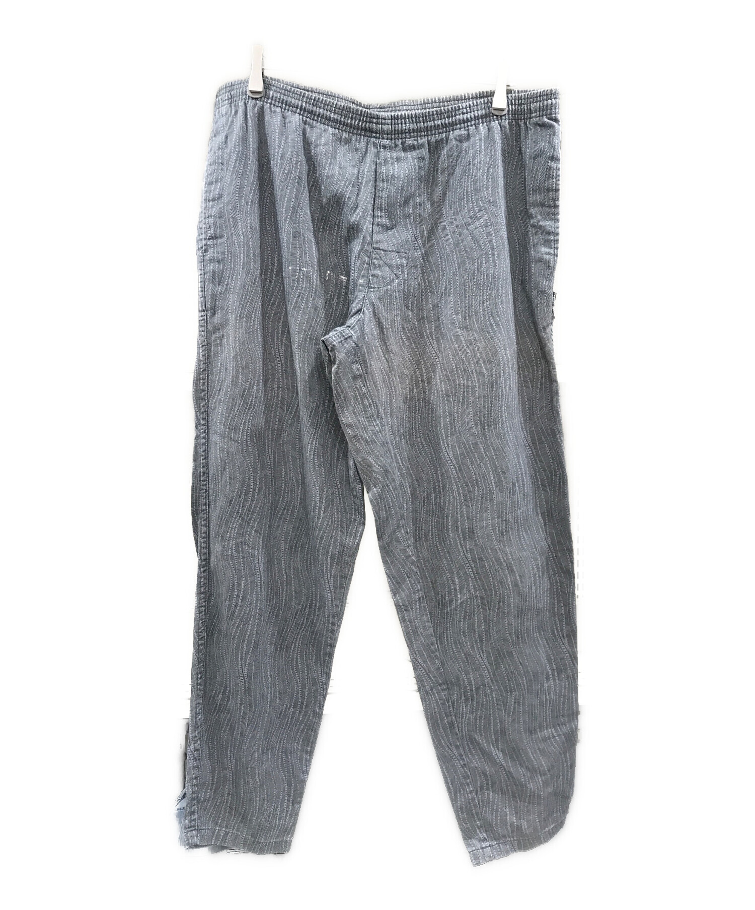中古・古着通販】stussy (ステューシー) パターンビーチパンツ グレー 