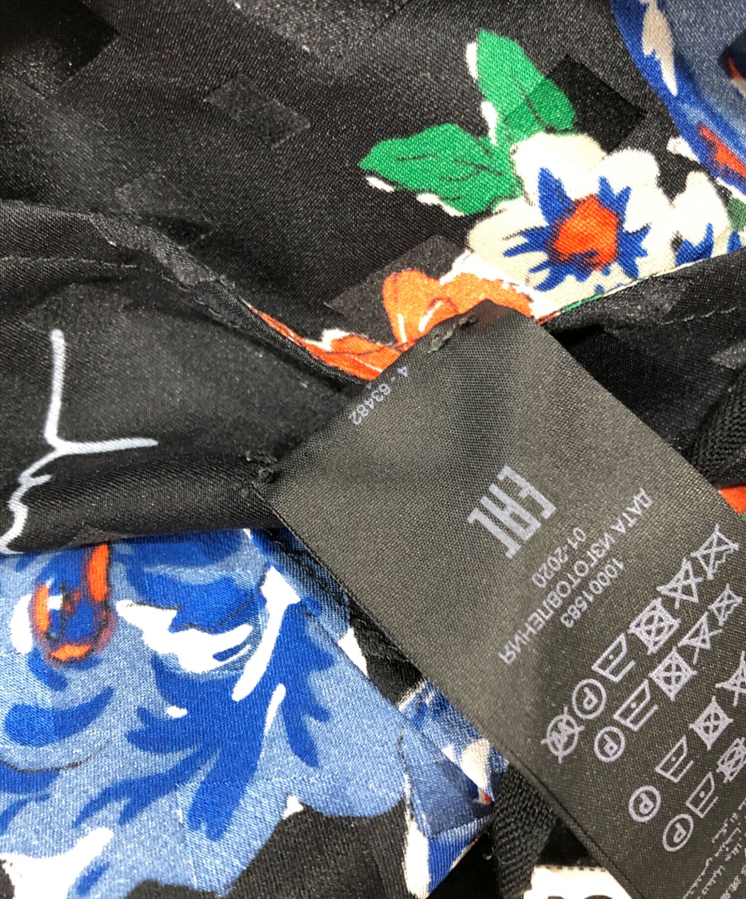 中古・古着通販】TORY BURCH (トリーバーチ) シルクラップスカート