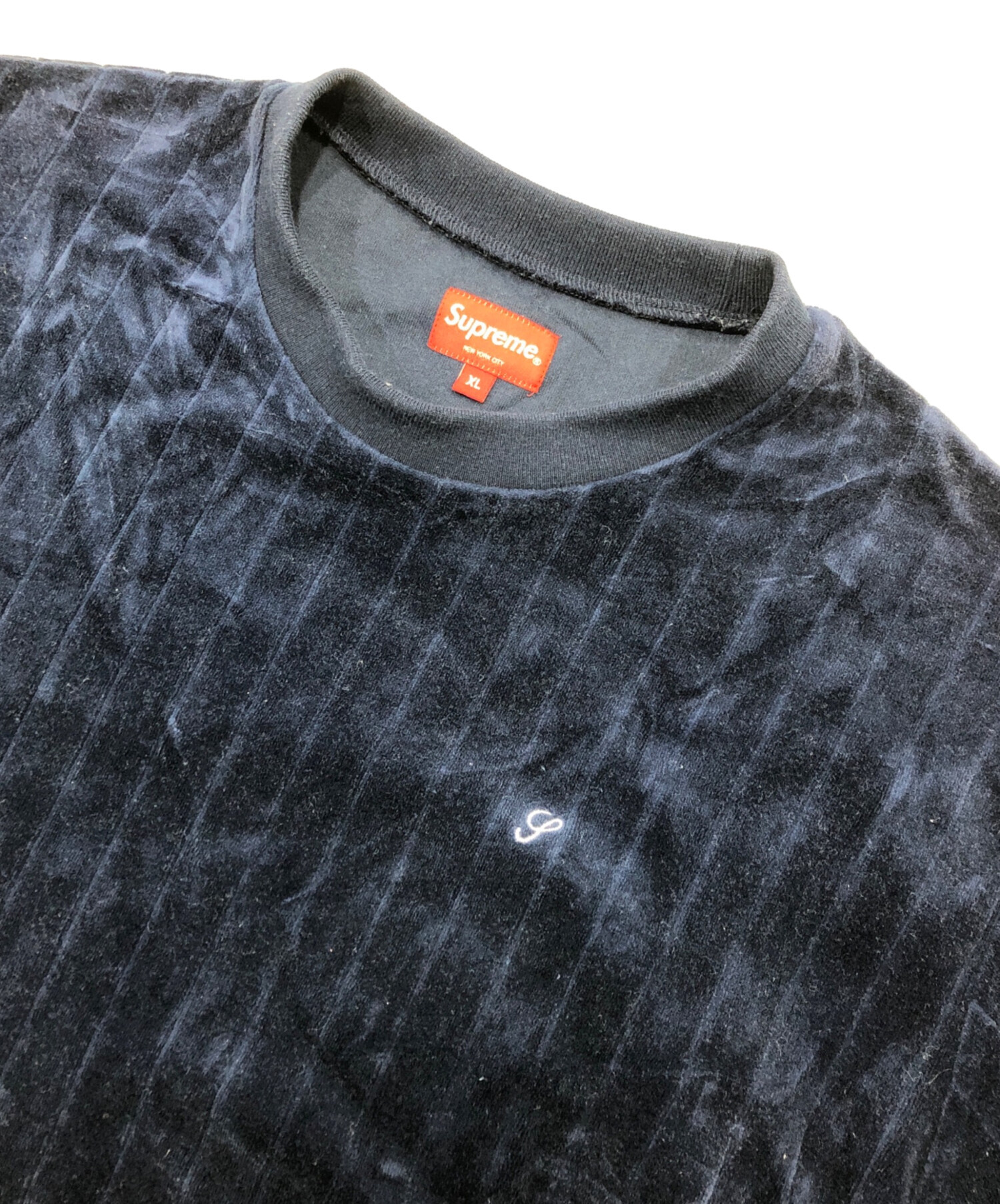 中古・古着通販】Supreme (シュプリーム) ベロアクルーネック 