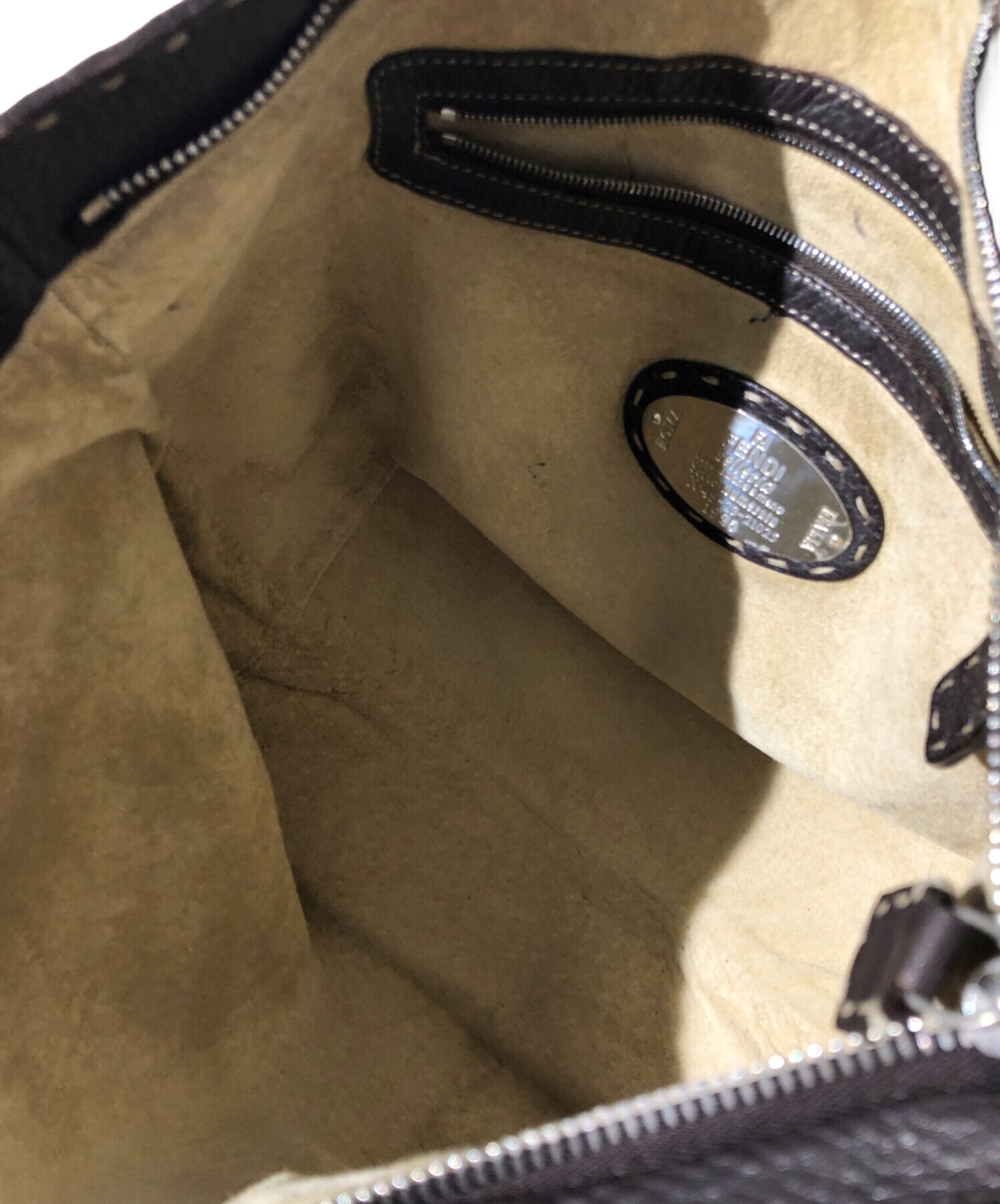 中古・古着通販】FENDI (フェンディ) レザートートバッグ/セレリア 