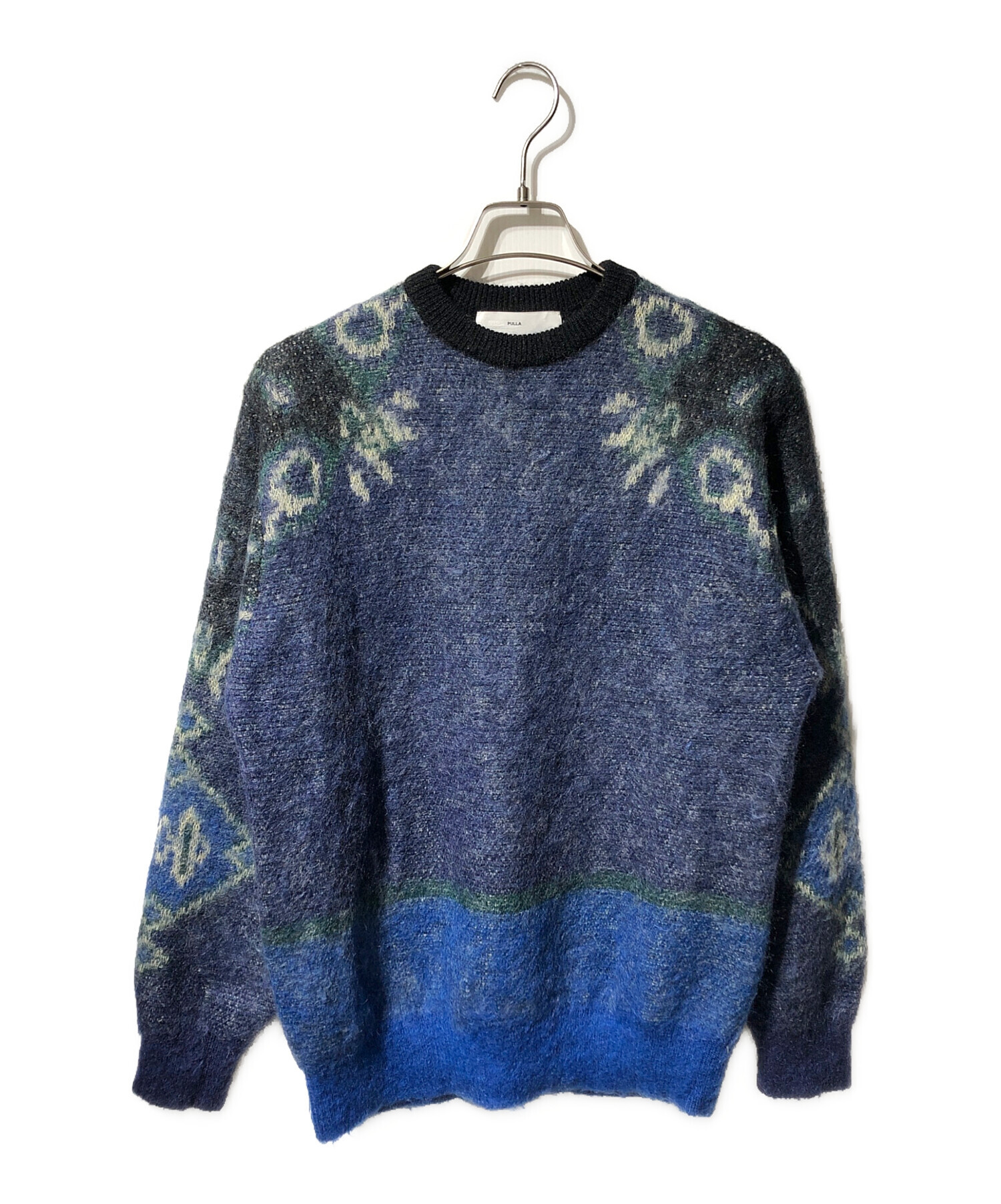 中古・古着通販】TOGA PULLA (トーガ プルラ) モヘアジャガードニット