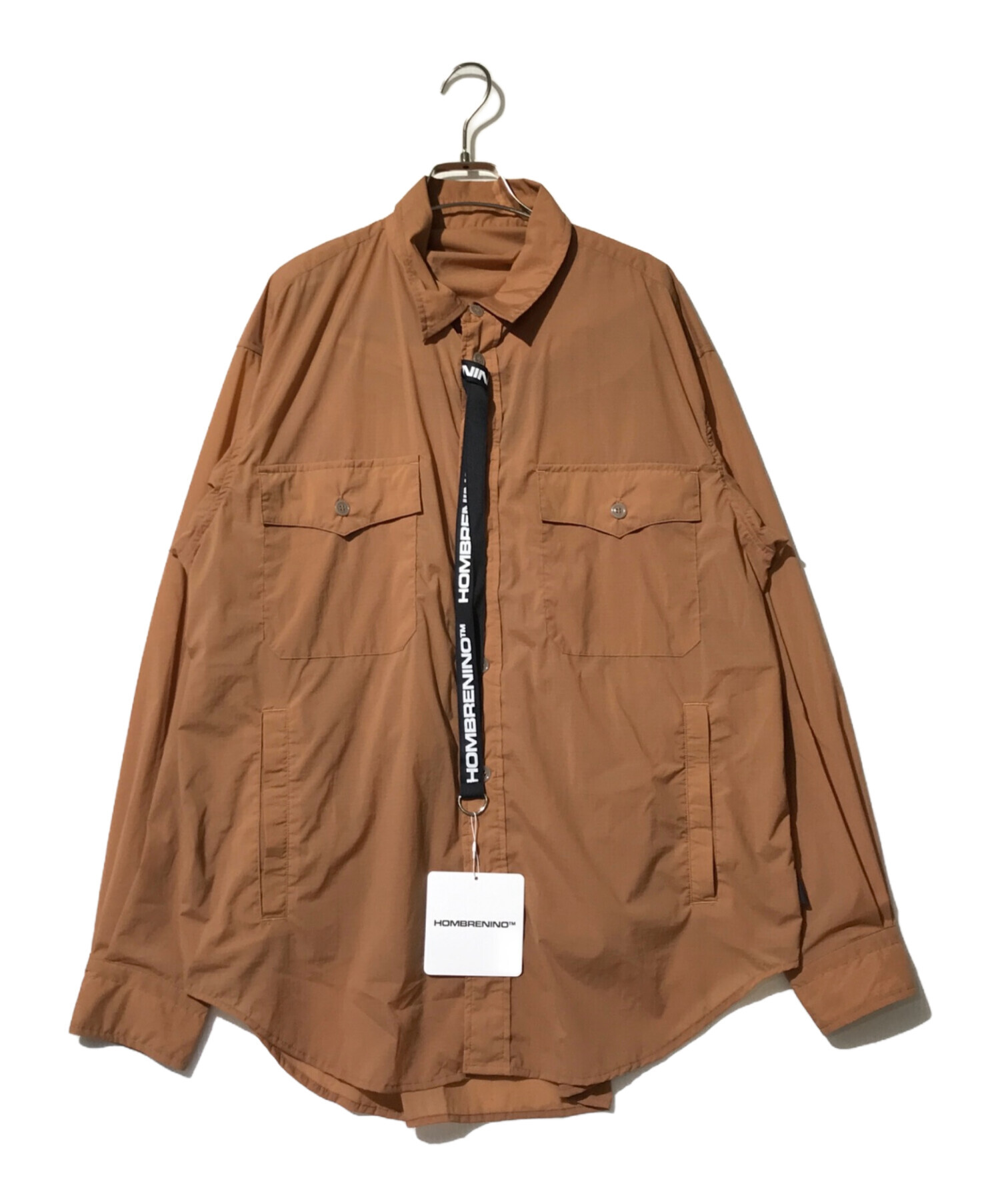 中古・古着通販】Hombre Nino (オンブレニーニョ) NYLON HOODED SHIRT