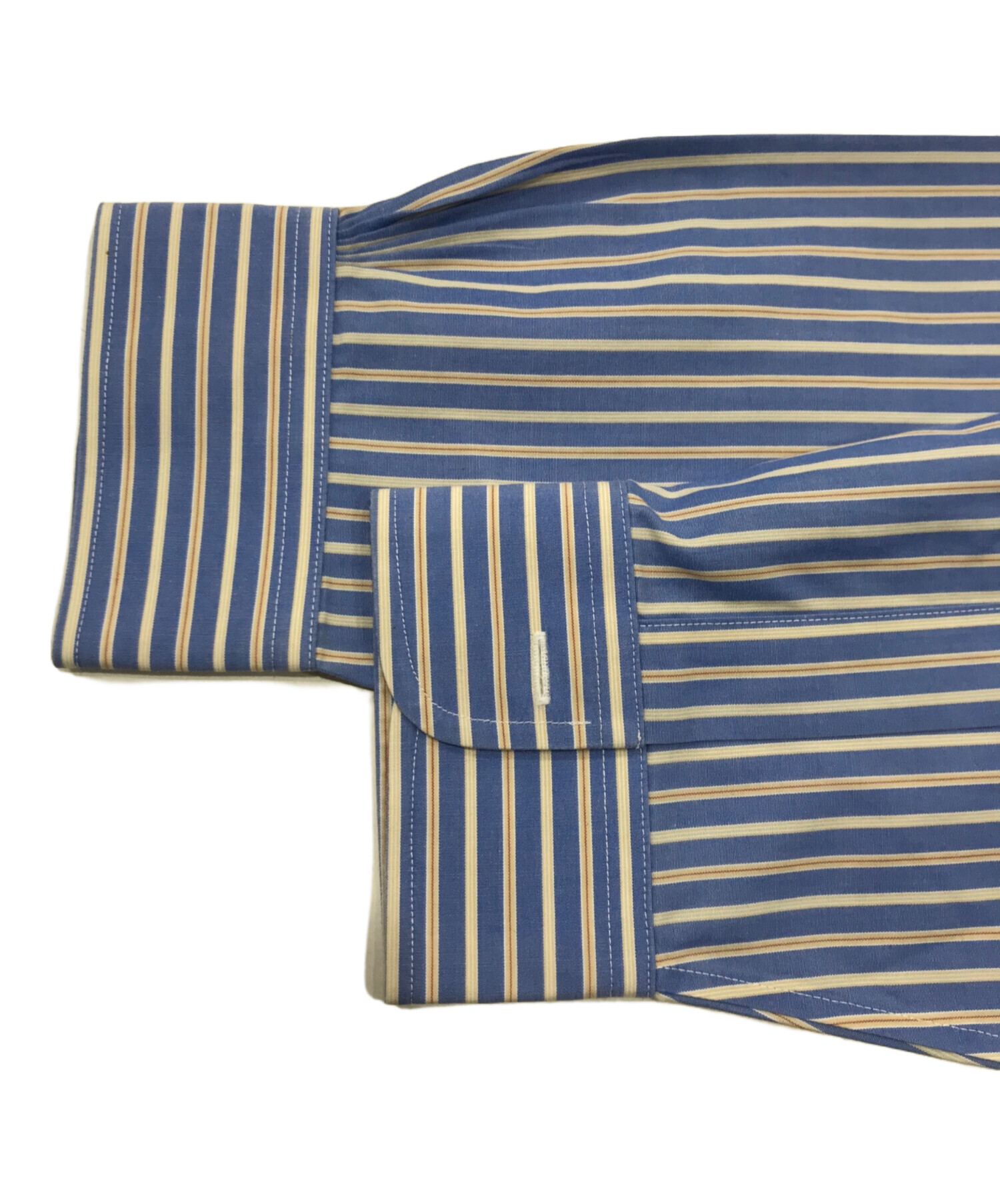 Brooks Brothers ストライプ シャツ 15 1/2- 2/3 青白 Brooks Brothers - ブルックス ブラザーズ ストライプ ボタン ダウン