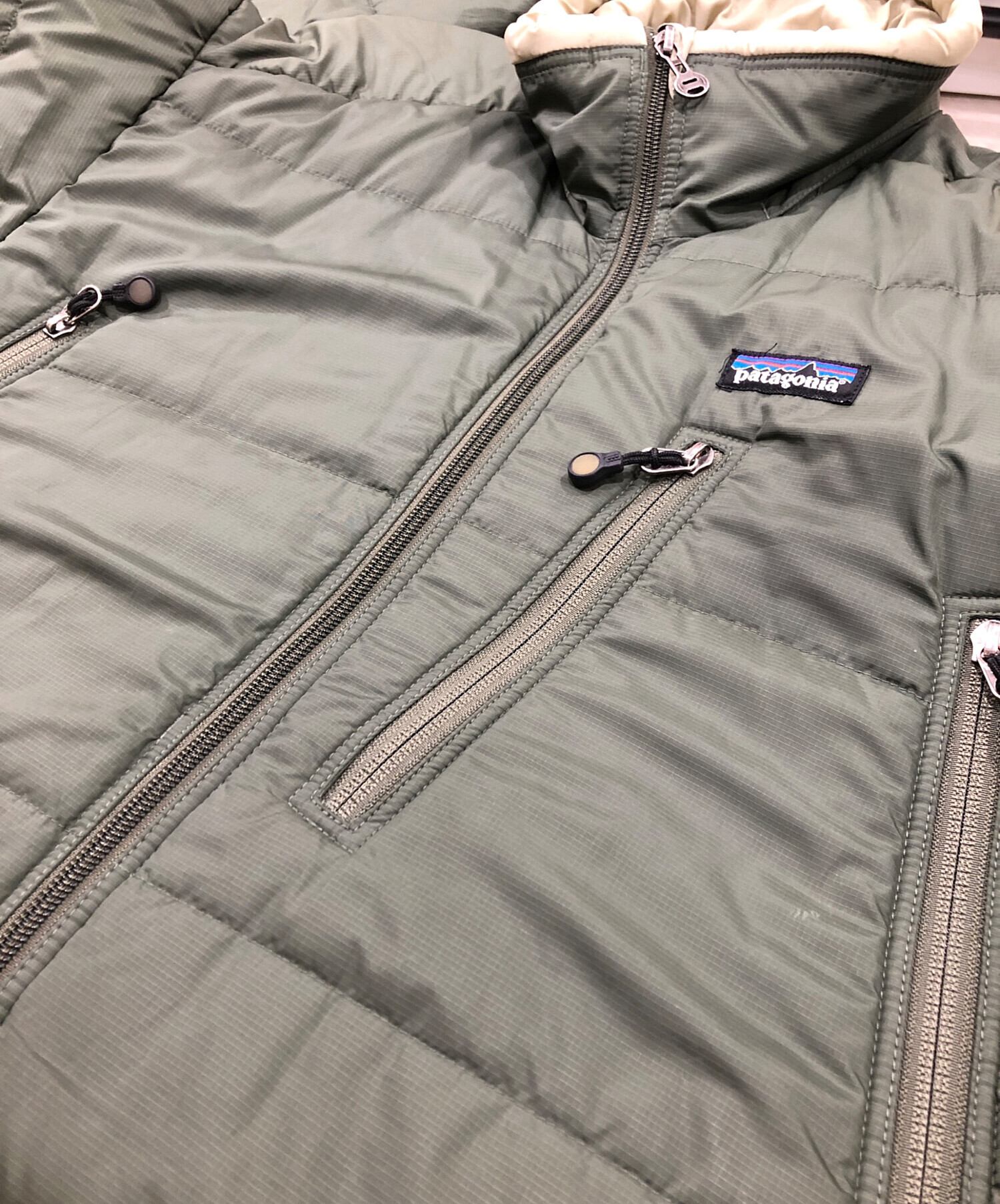 中古・古着通販】Patagonia (パタゴニア) パフジャケット オリーブ