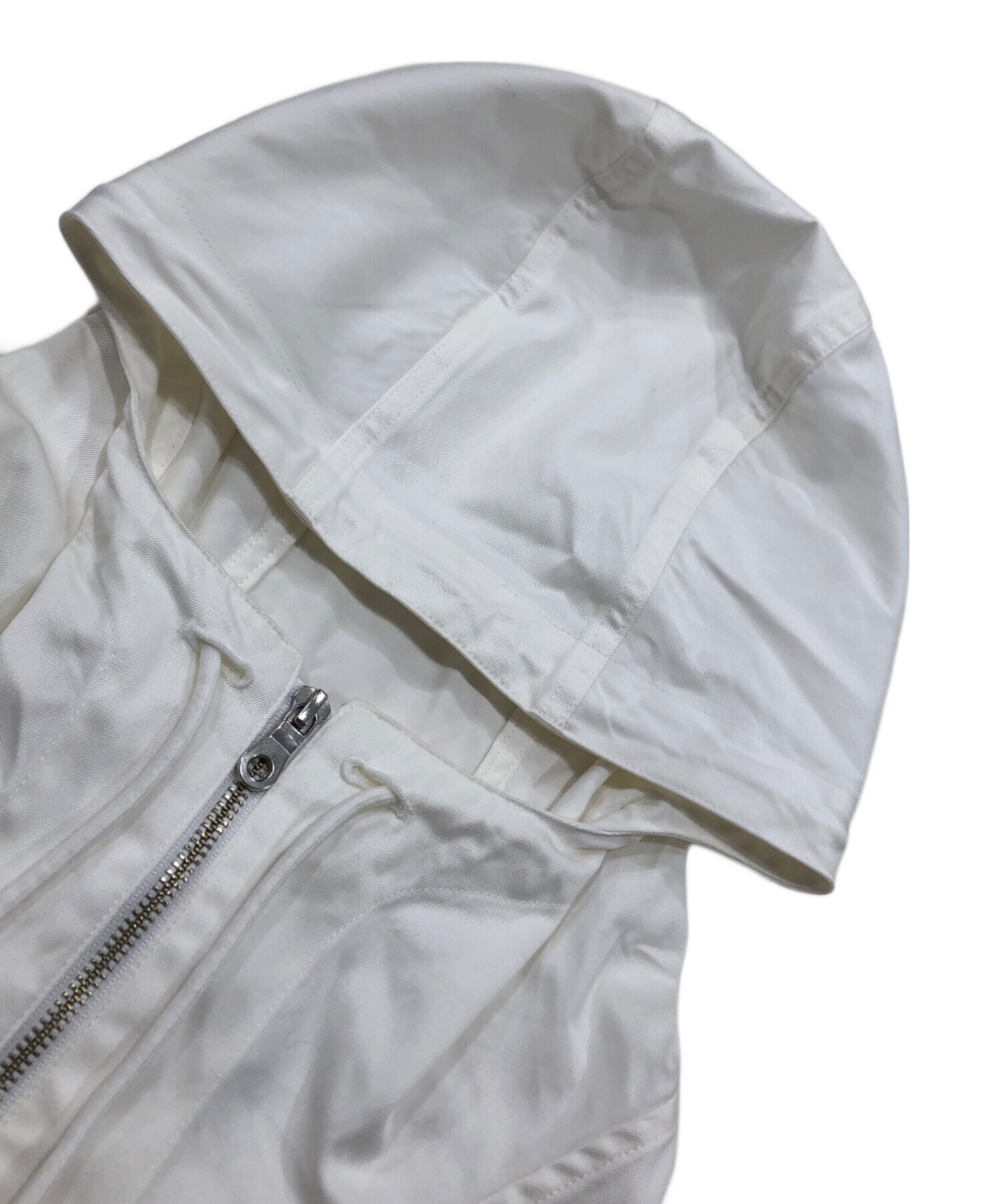 中古・古着通販】CABANA (カバナ) アノラックパーカー ホワイト サイズ